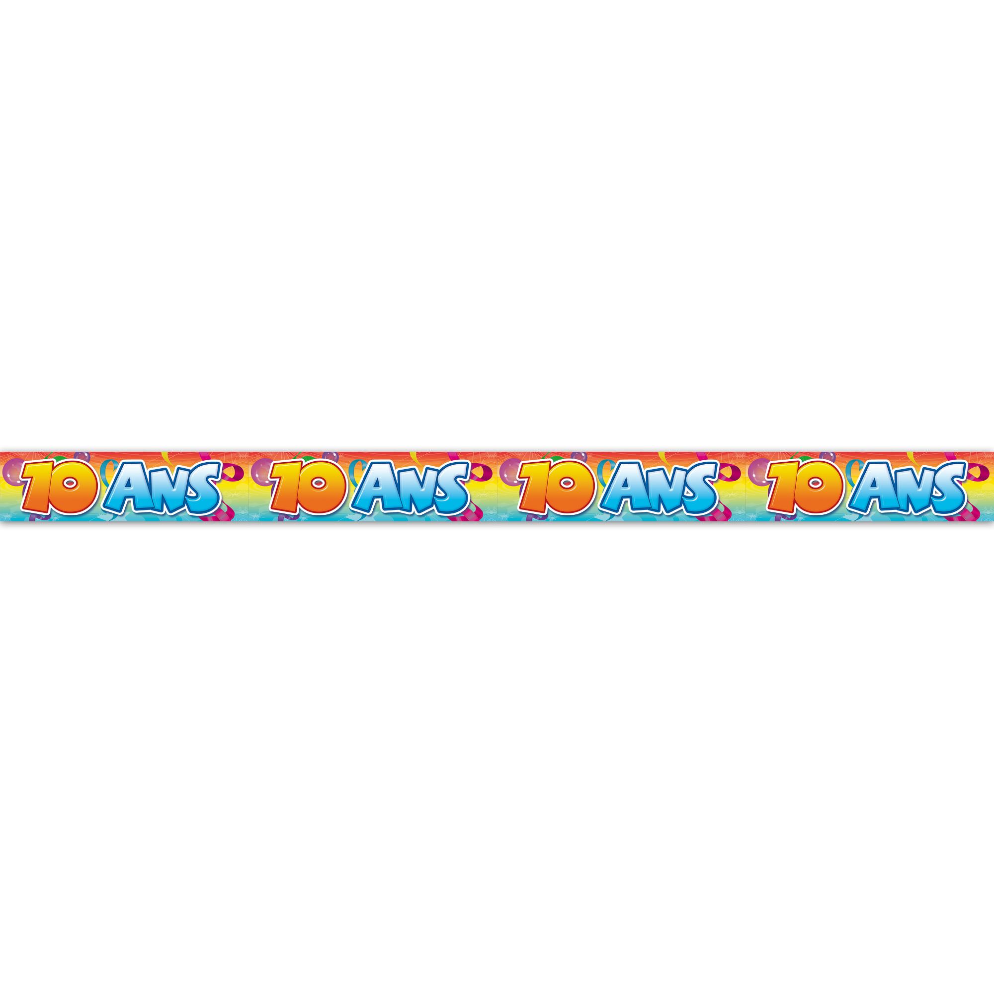 Banderole 10ans