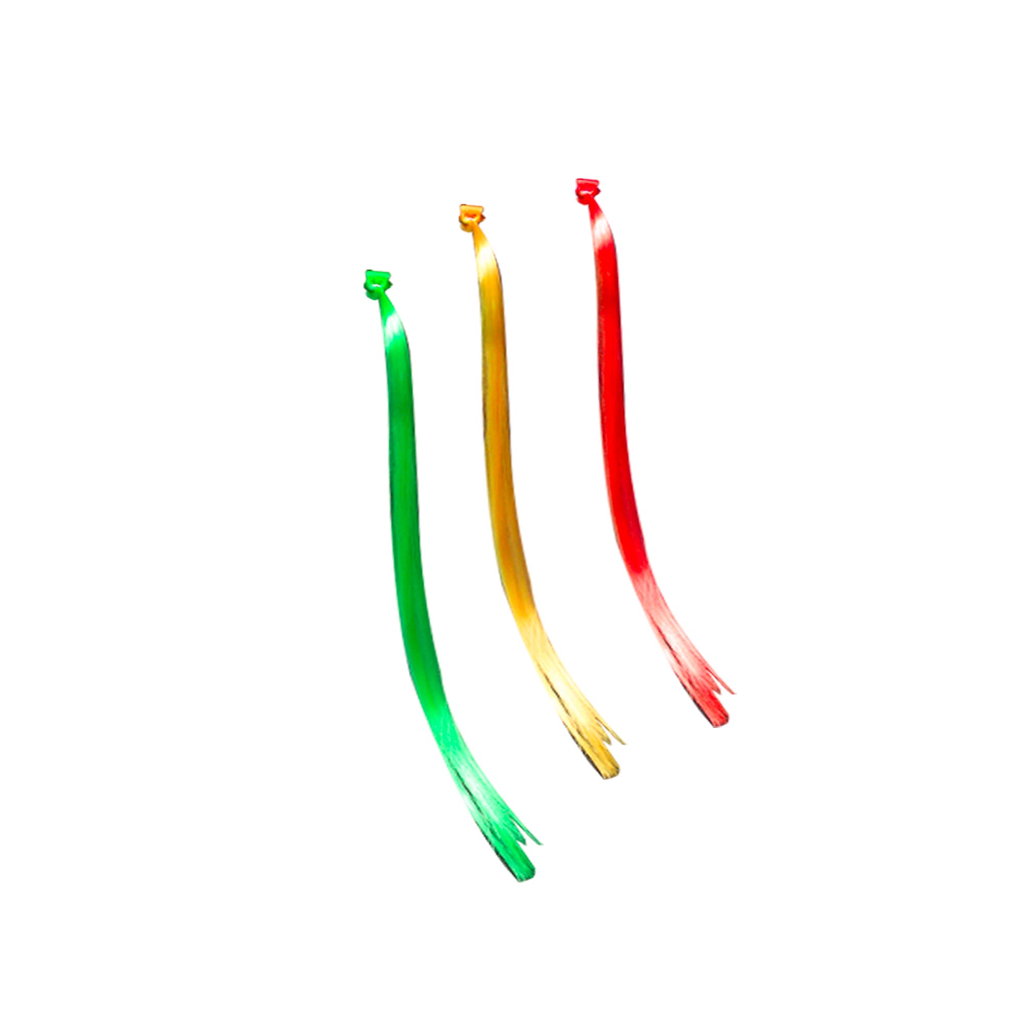 Pack 3 pinces rasta party