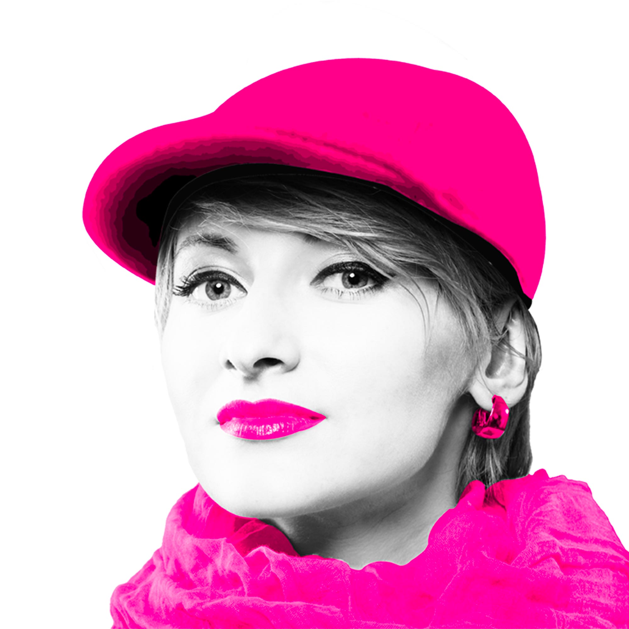Beret pink party