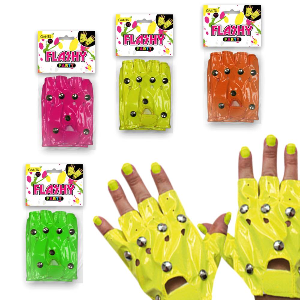 Mitaines vinyl flashy 4mods /12pcs