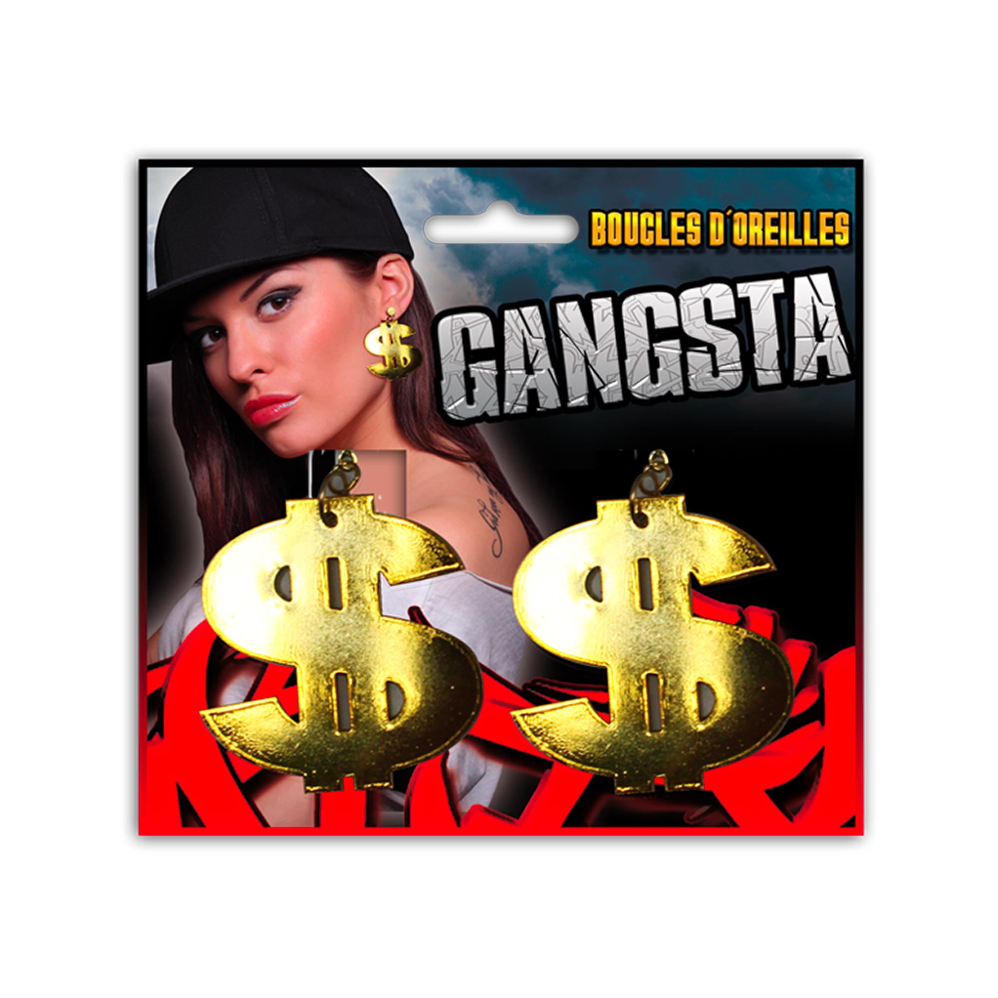 Boucles d oreilles gangsta