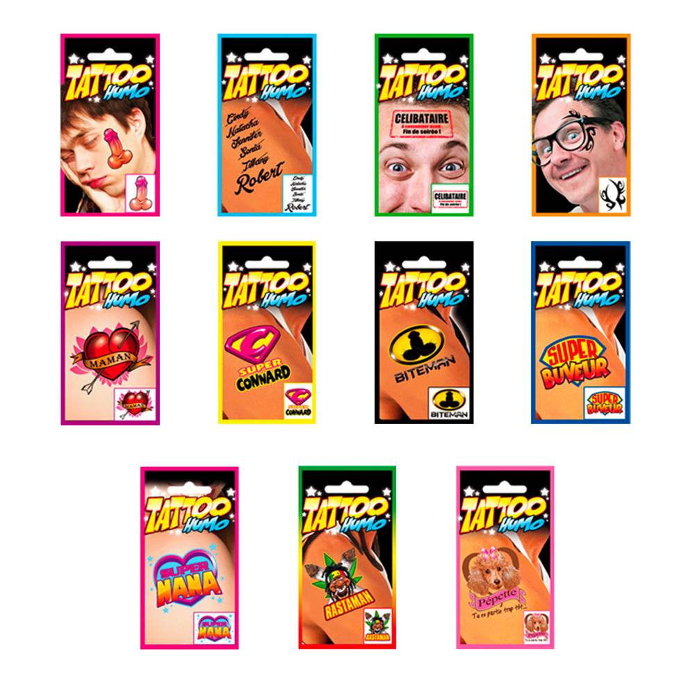 Tattoo humo 11mods /22pcs