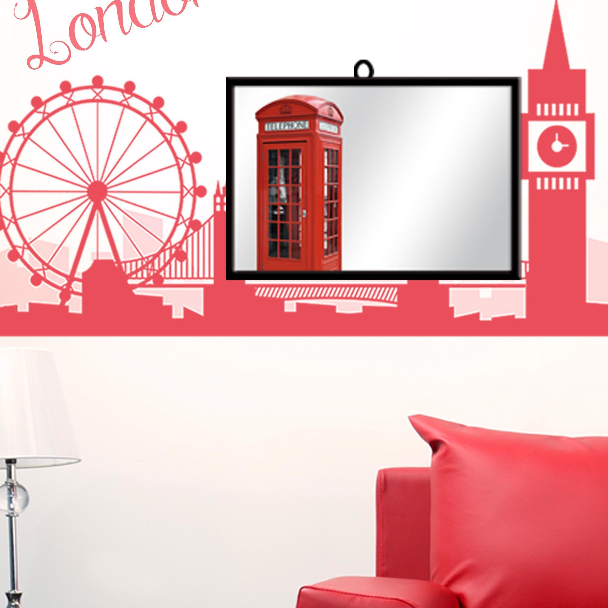 Miroir cabine tel anglais