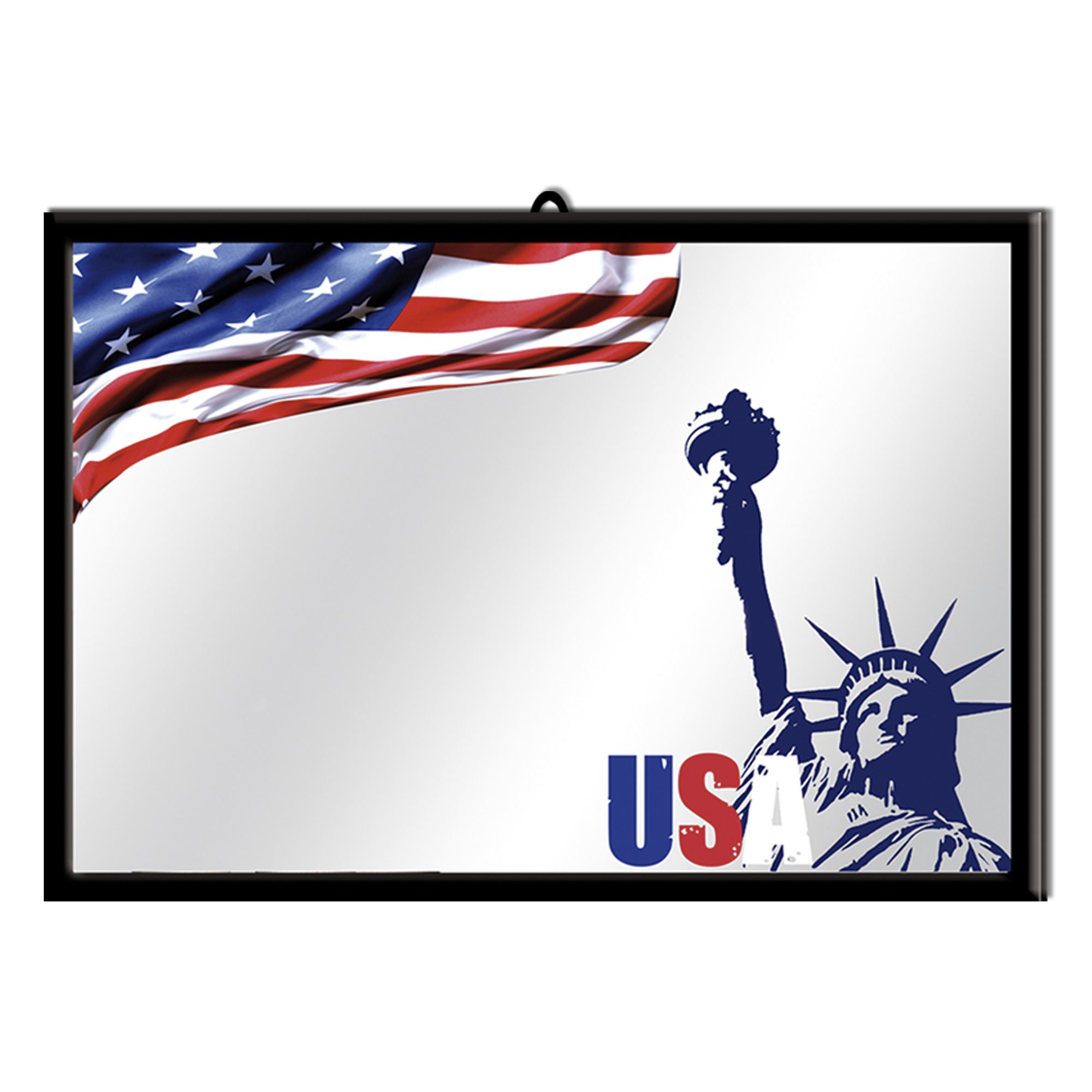 Miroir statue usa