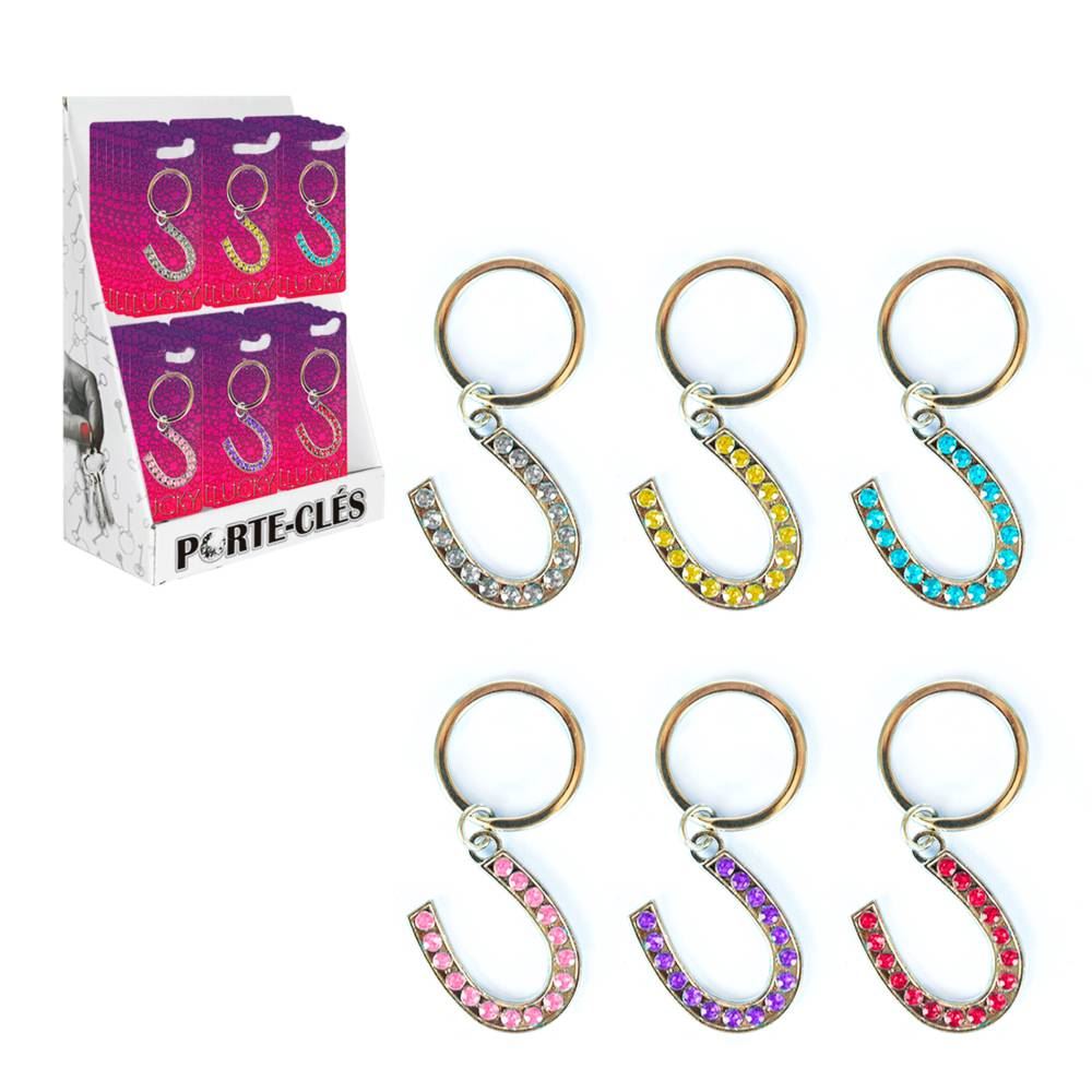 Porte cle fer a cheval 6mods /36pcs