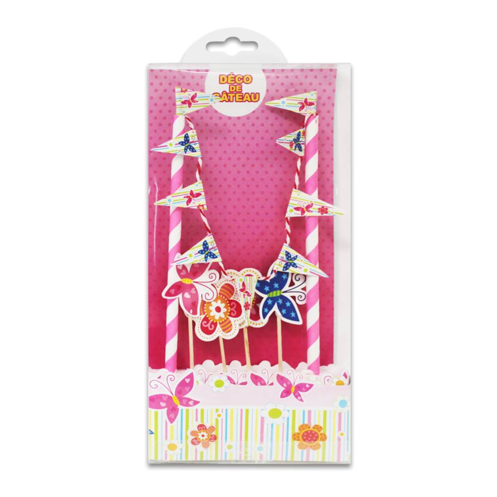 Deco gateau fille