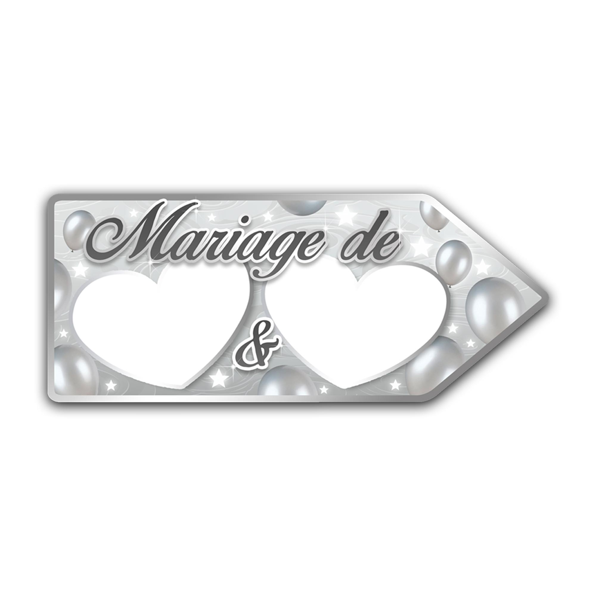 Fleche direction mariage