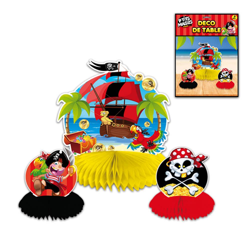 Centre de table pirate