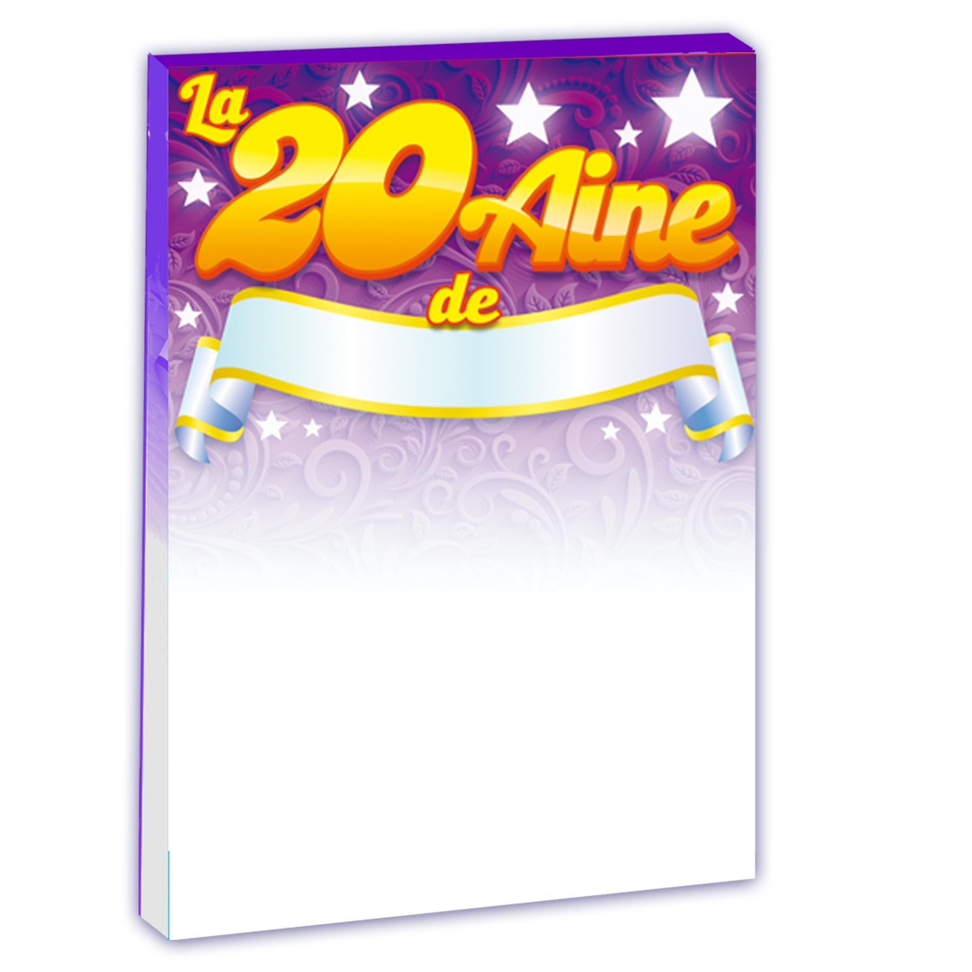 Toile a signer 20aine