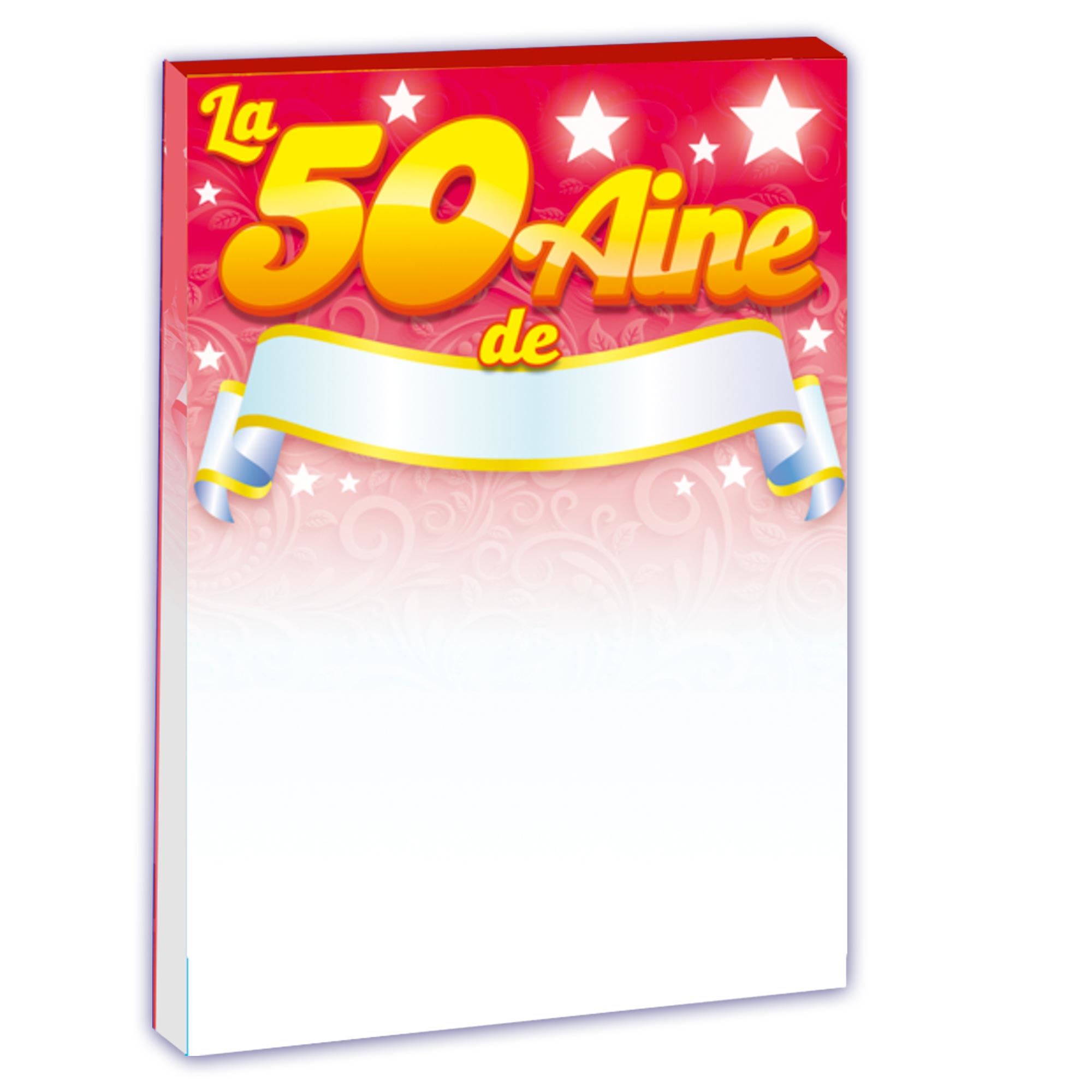 Toile a signer 50aine