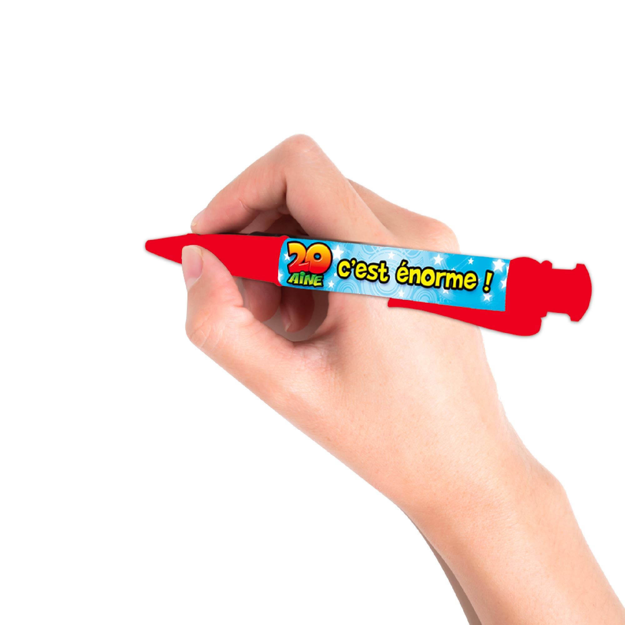 Stylo geant 20aine
