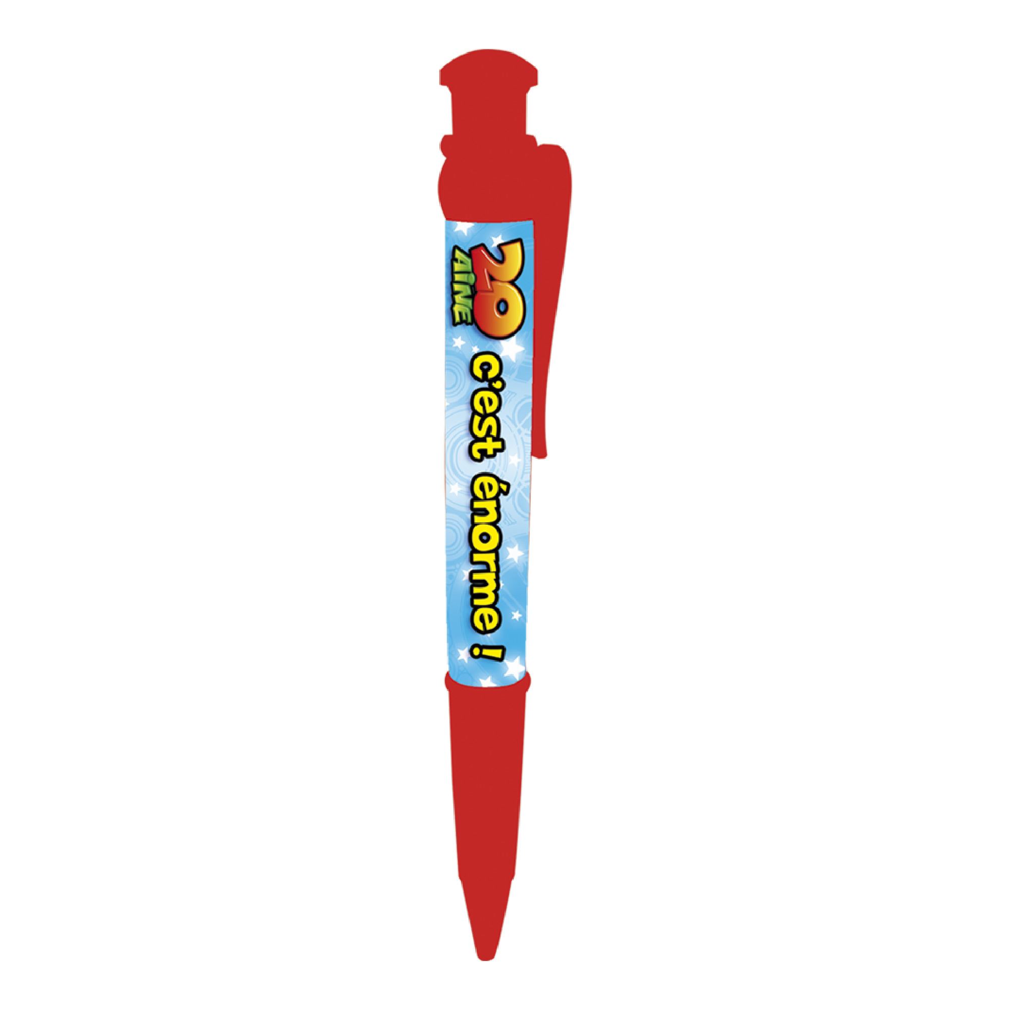 Stylo geant 20aine