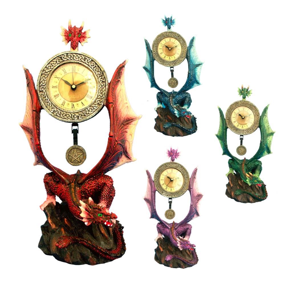 Horloge balancier dragon