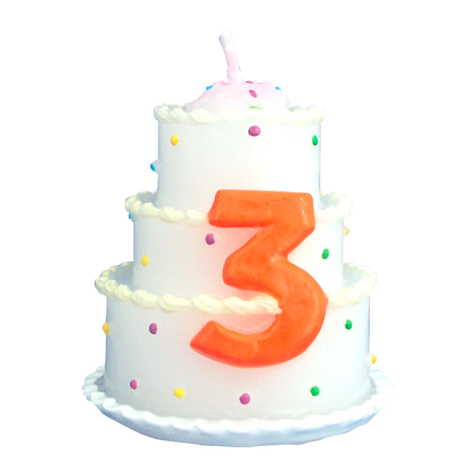 Bougie gateau 3