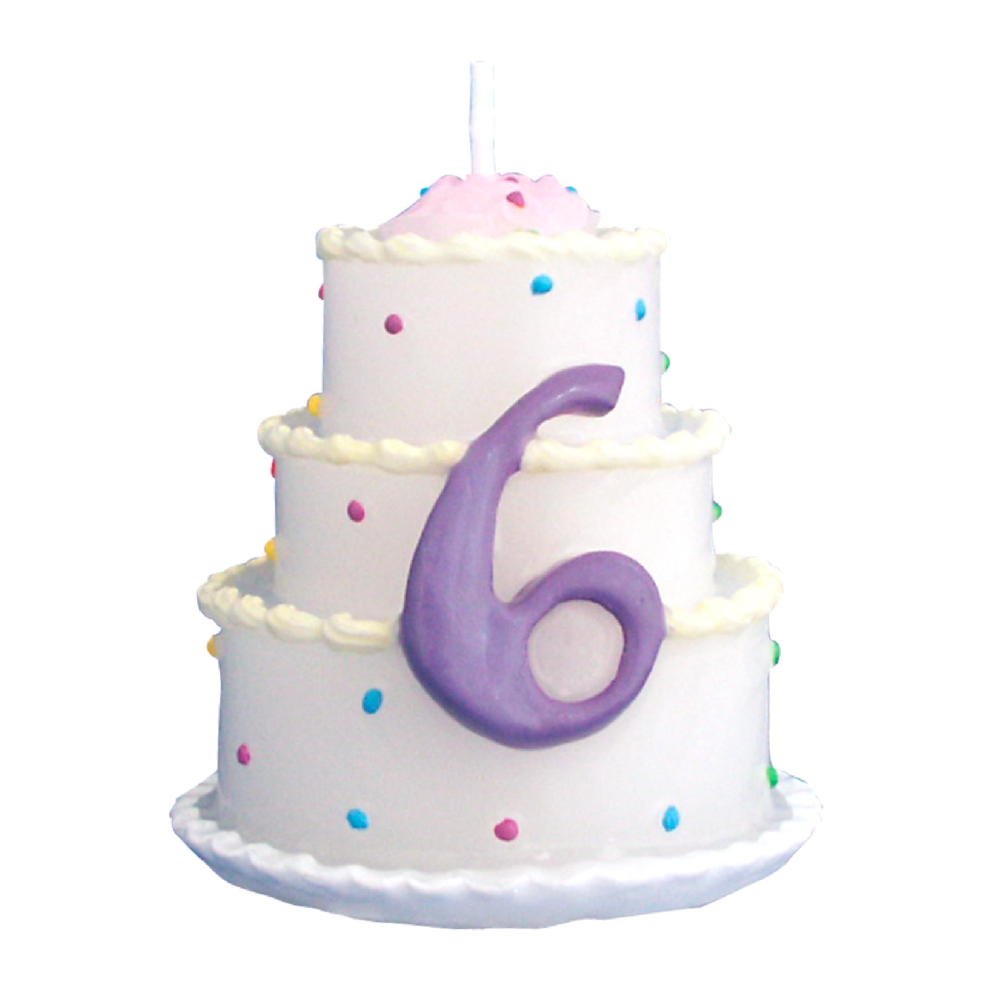Bougie gateau 6