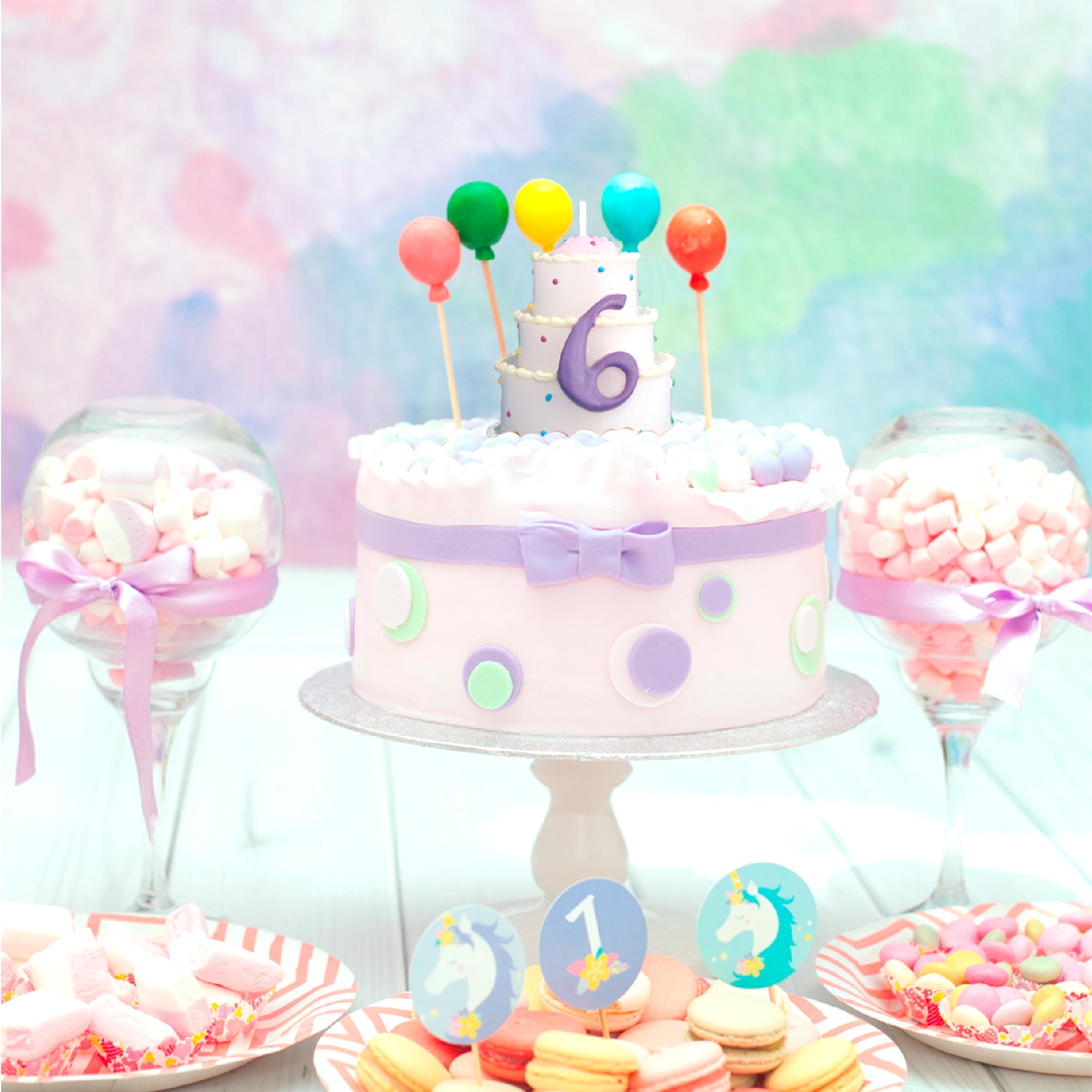 Bougie gateau 6