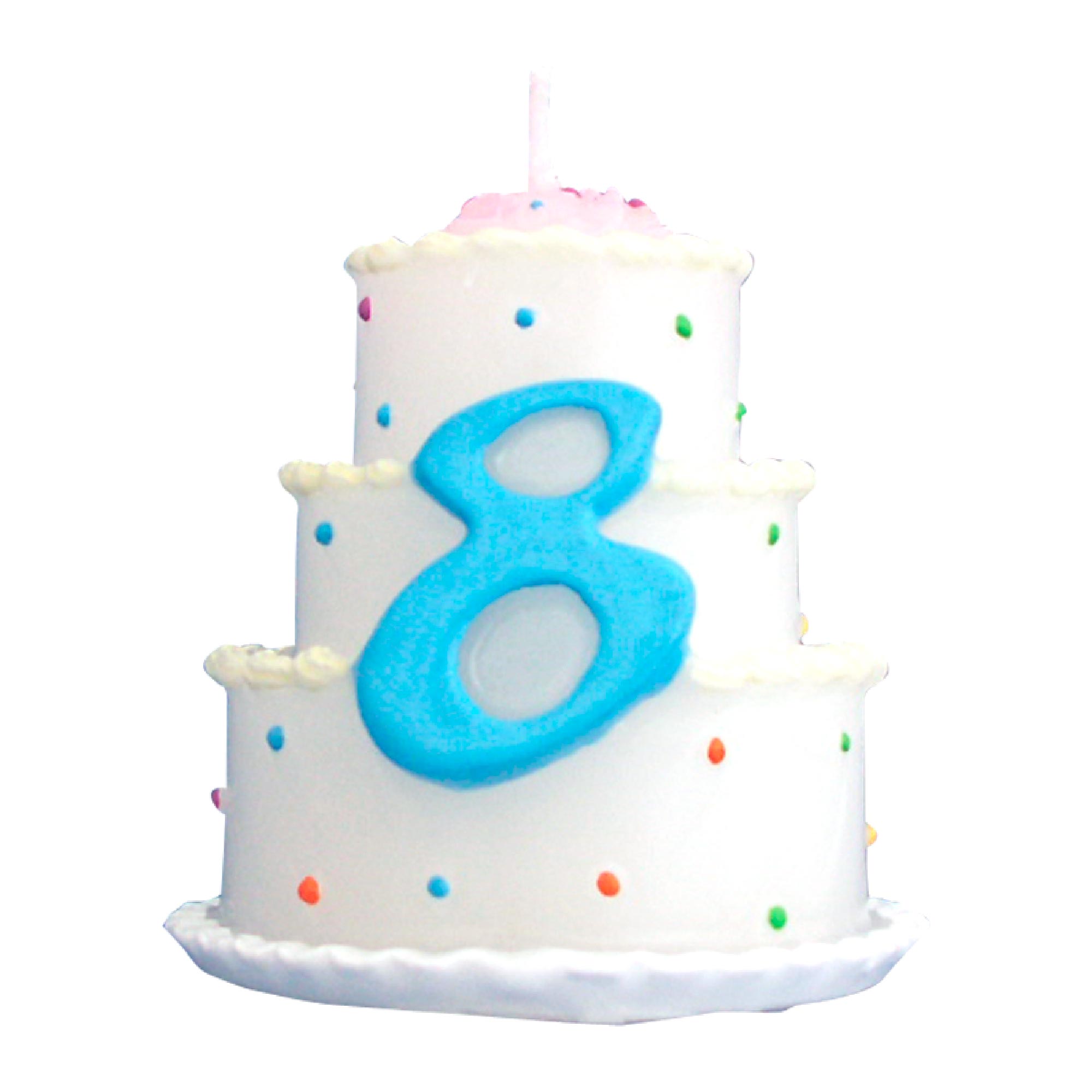 Bougie gateau 8