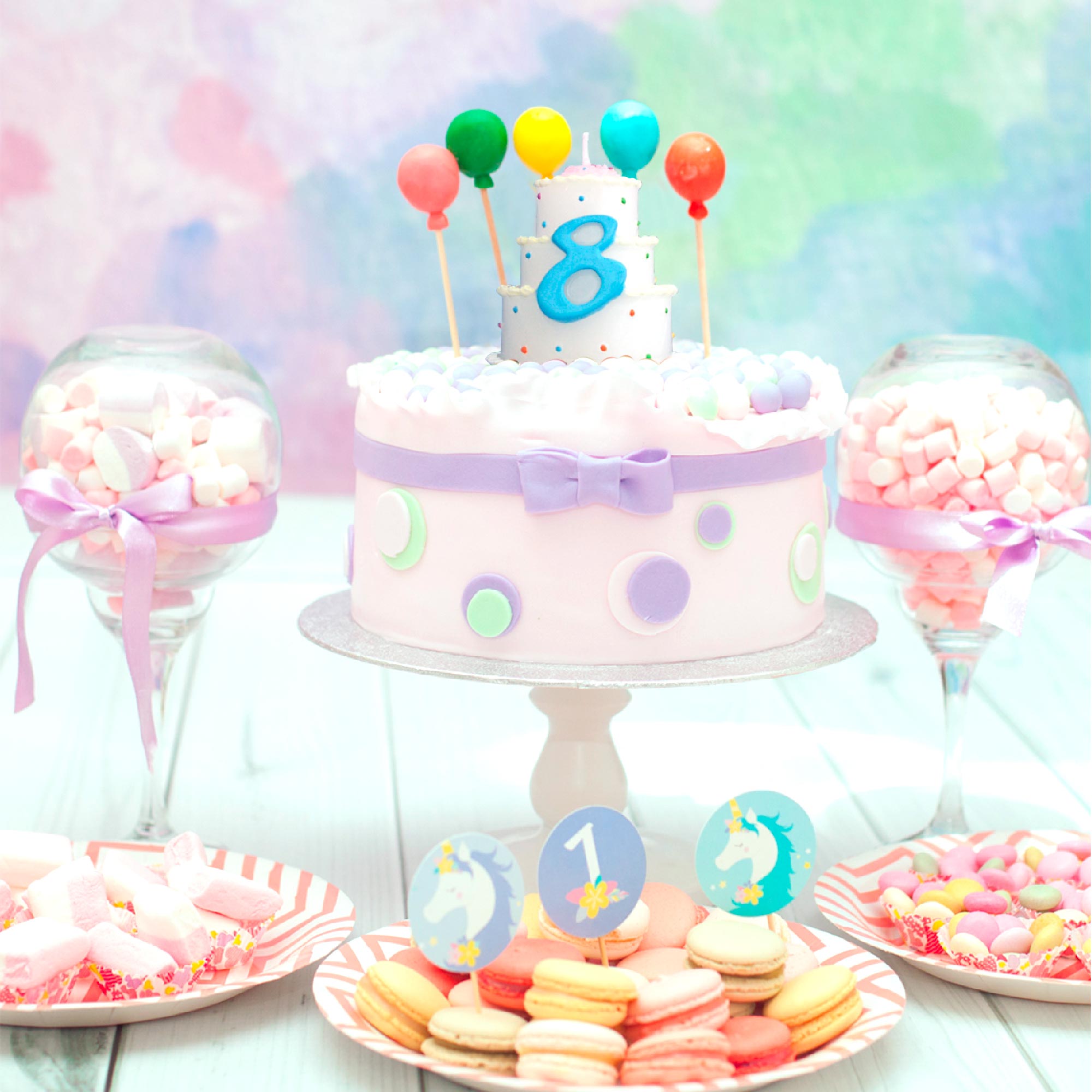 Bougie gateau 8
