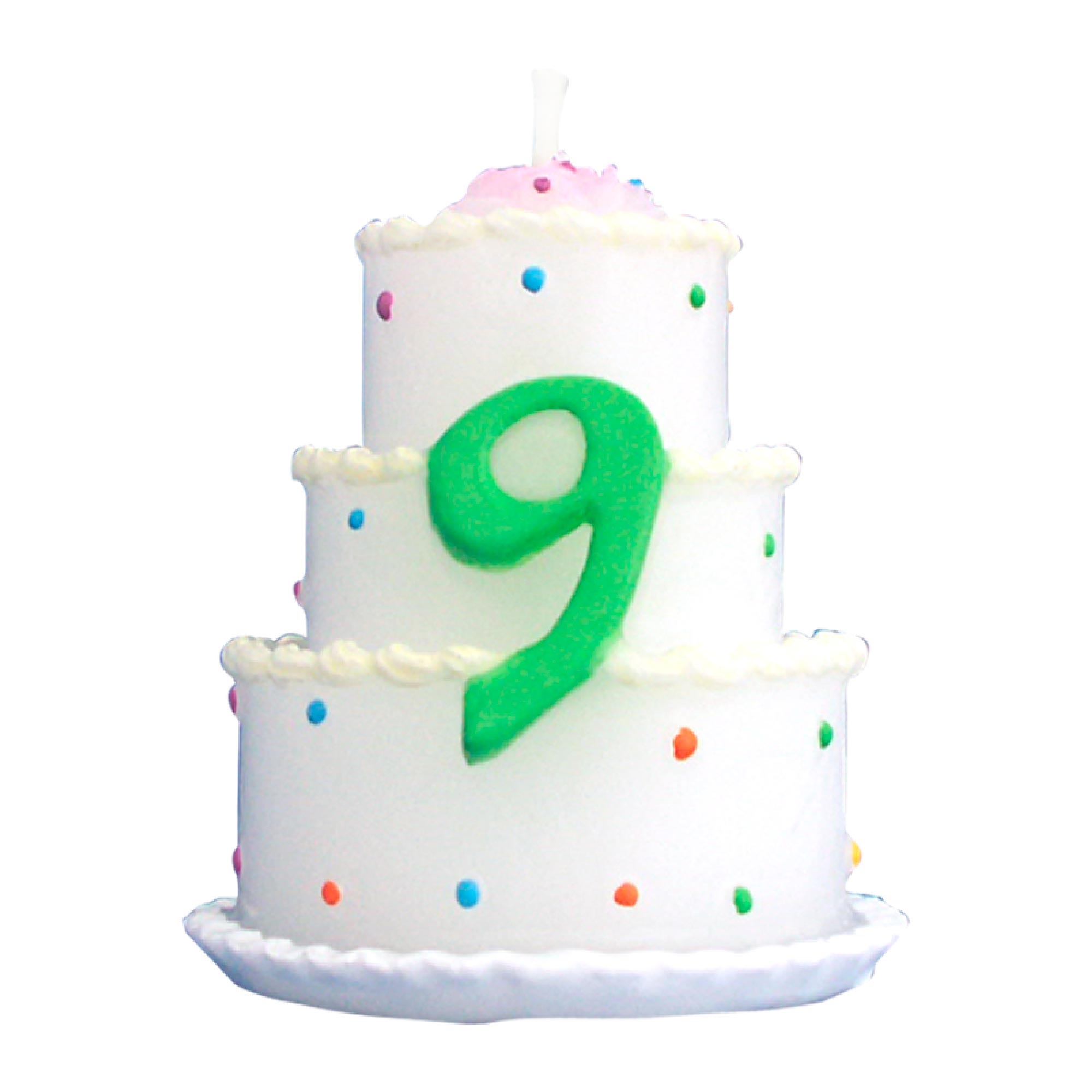 Bougie gateau 9