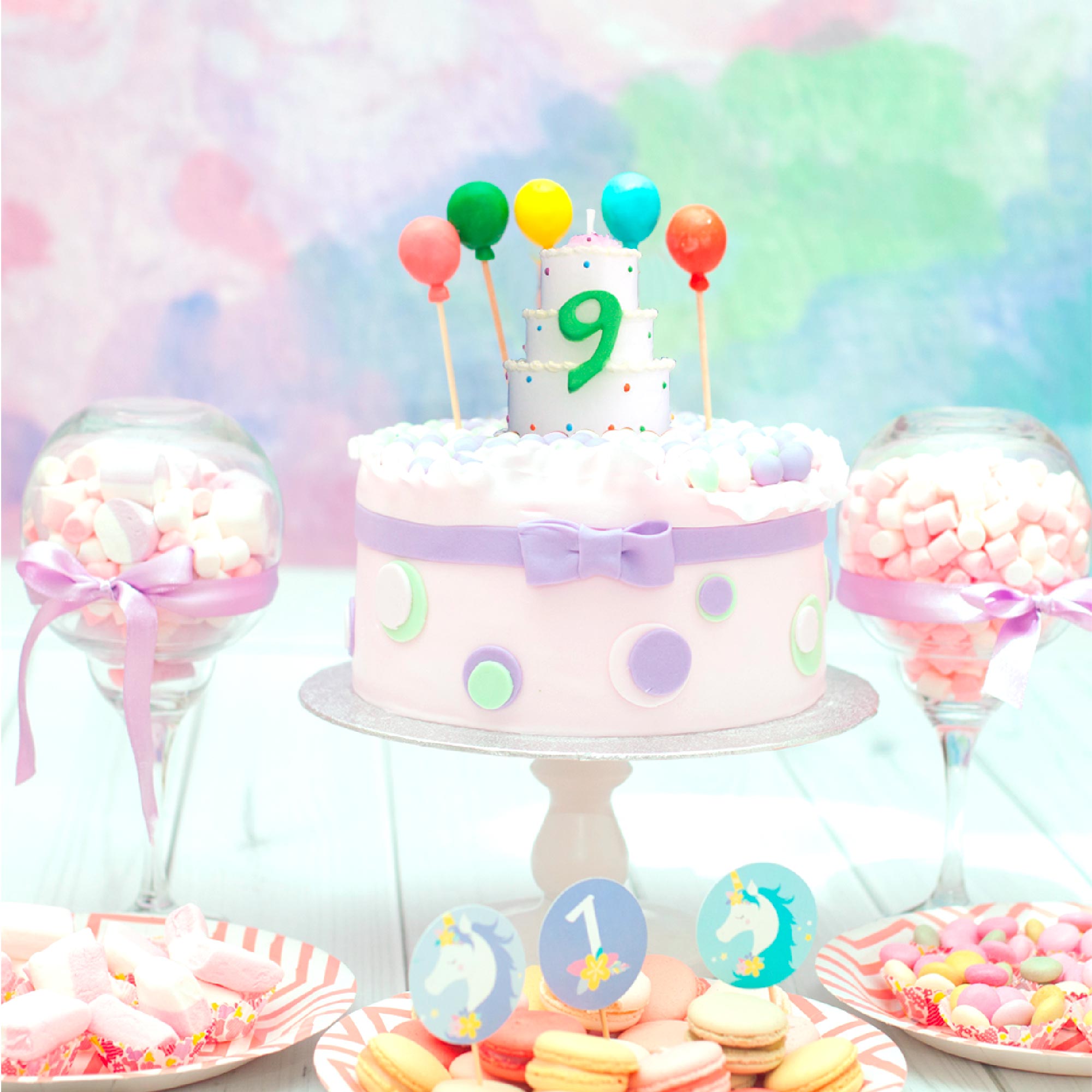Bougie gateau 9