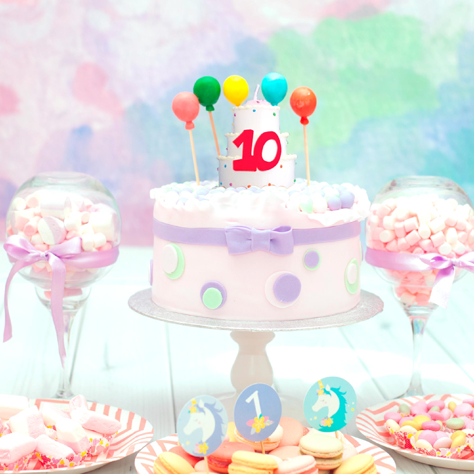 Bougie gateau 10