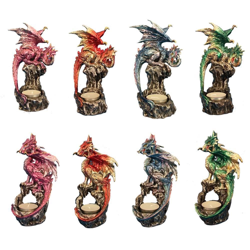 Bougeoir dragon 4mods /8pcs