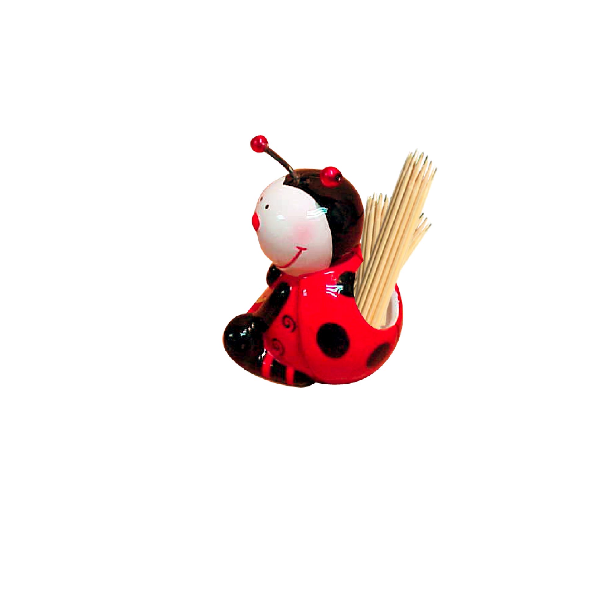 Porte cure dent coccinelle