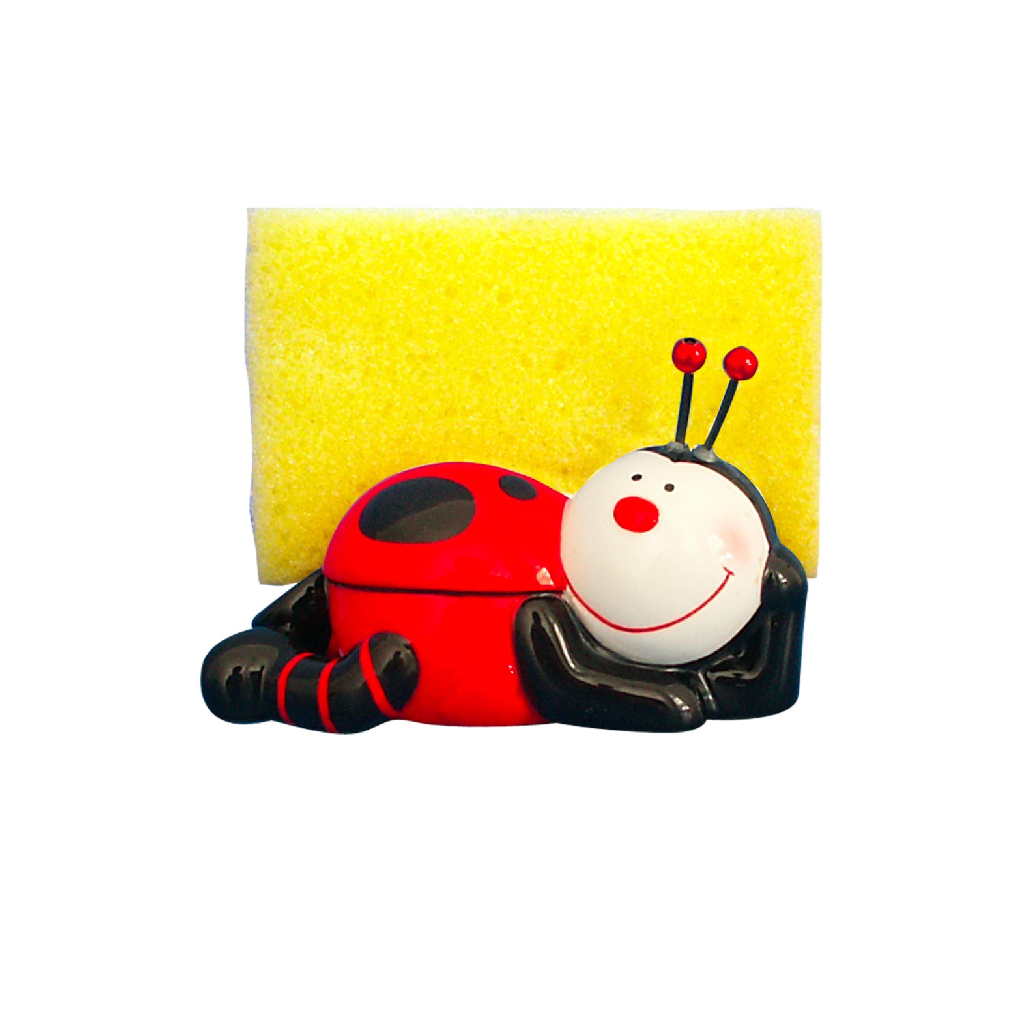 Porte eponge coccinelle a/ eponge