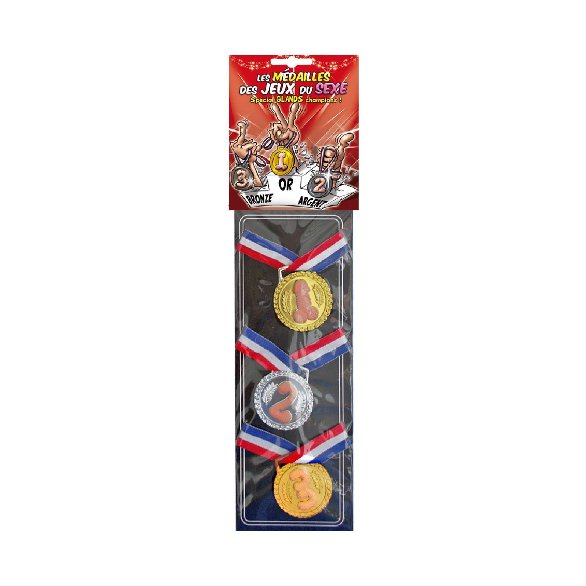 Medailles olympiques zizi