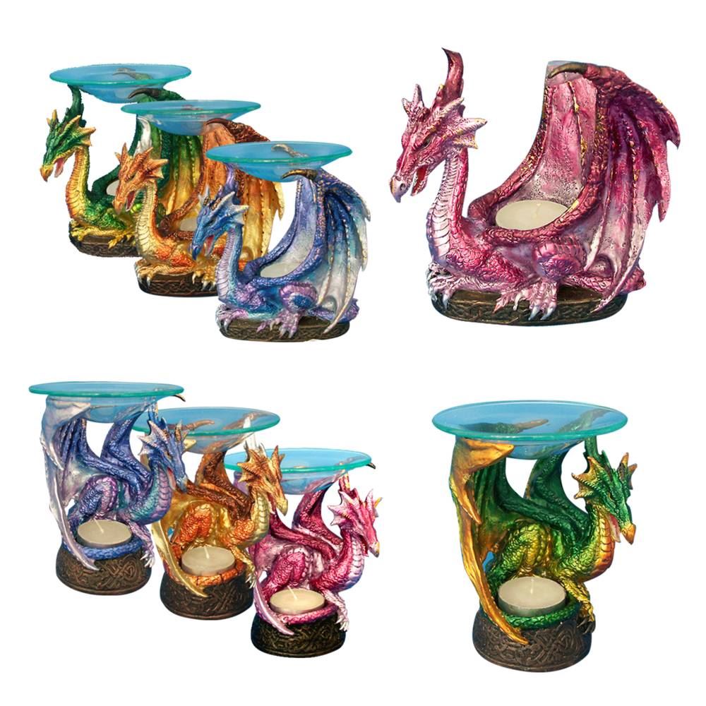 Bougeoir dragon a/coupelle
