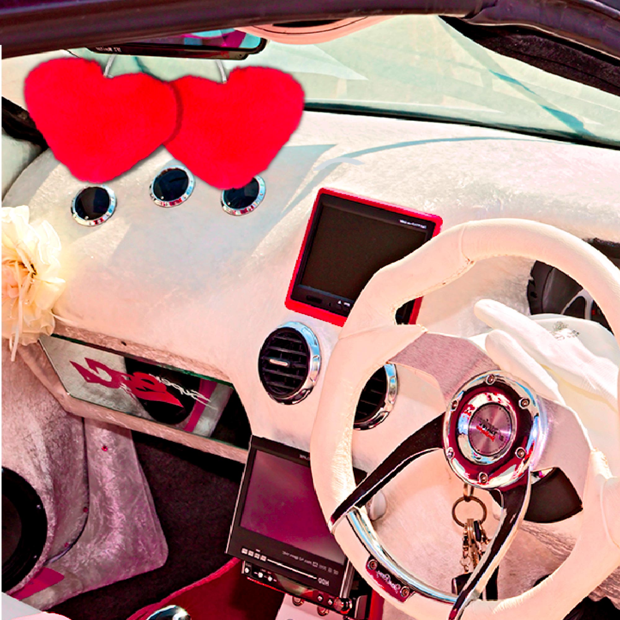 Coeur peluche parfume