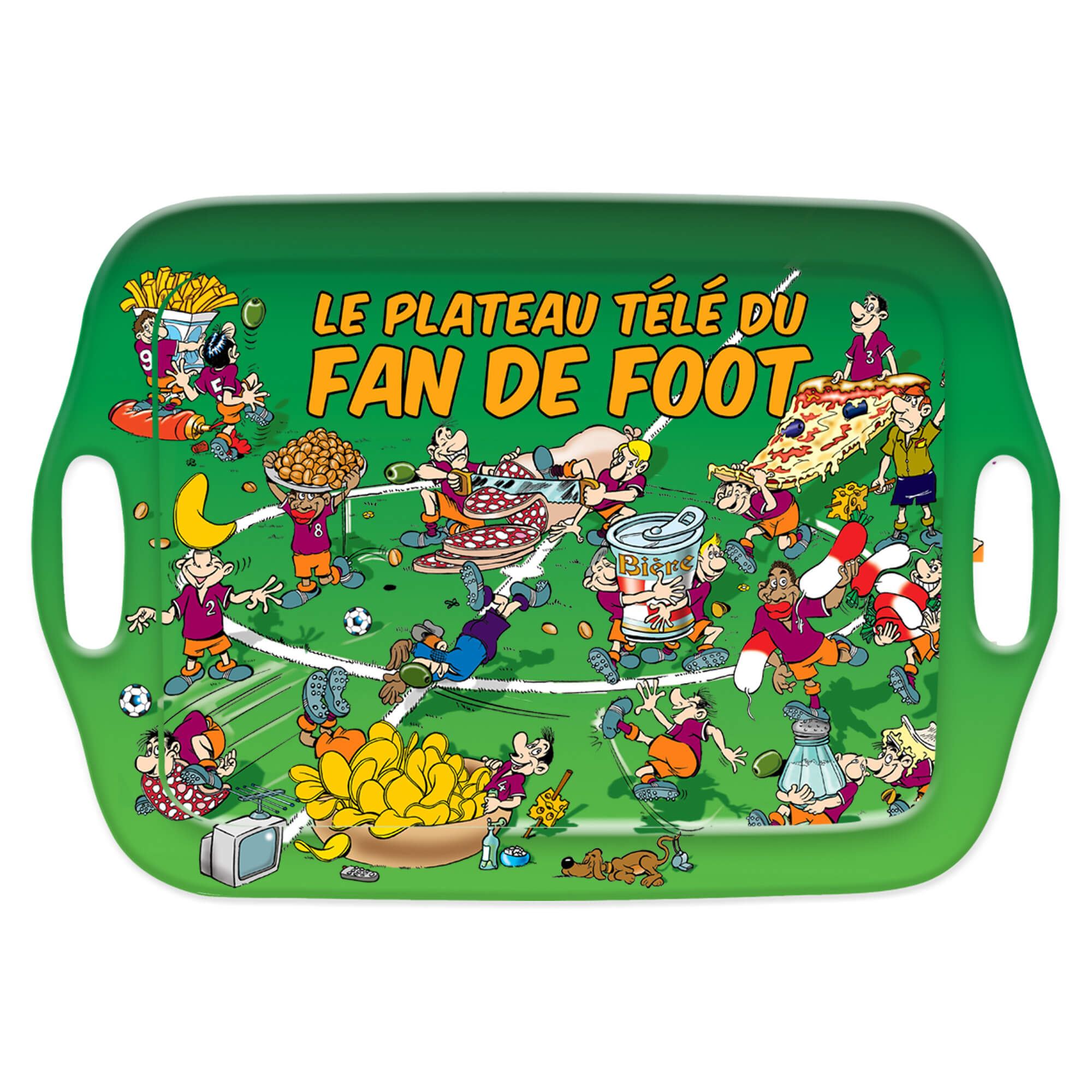 Plateau humo fan de foot