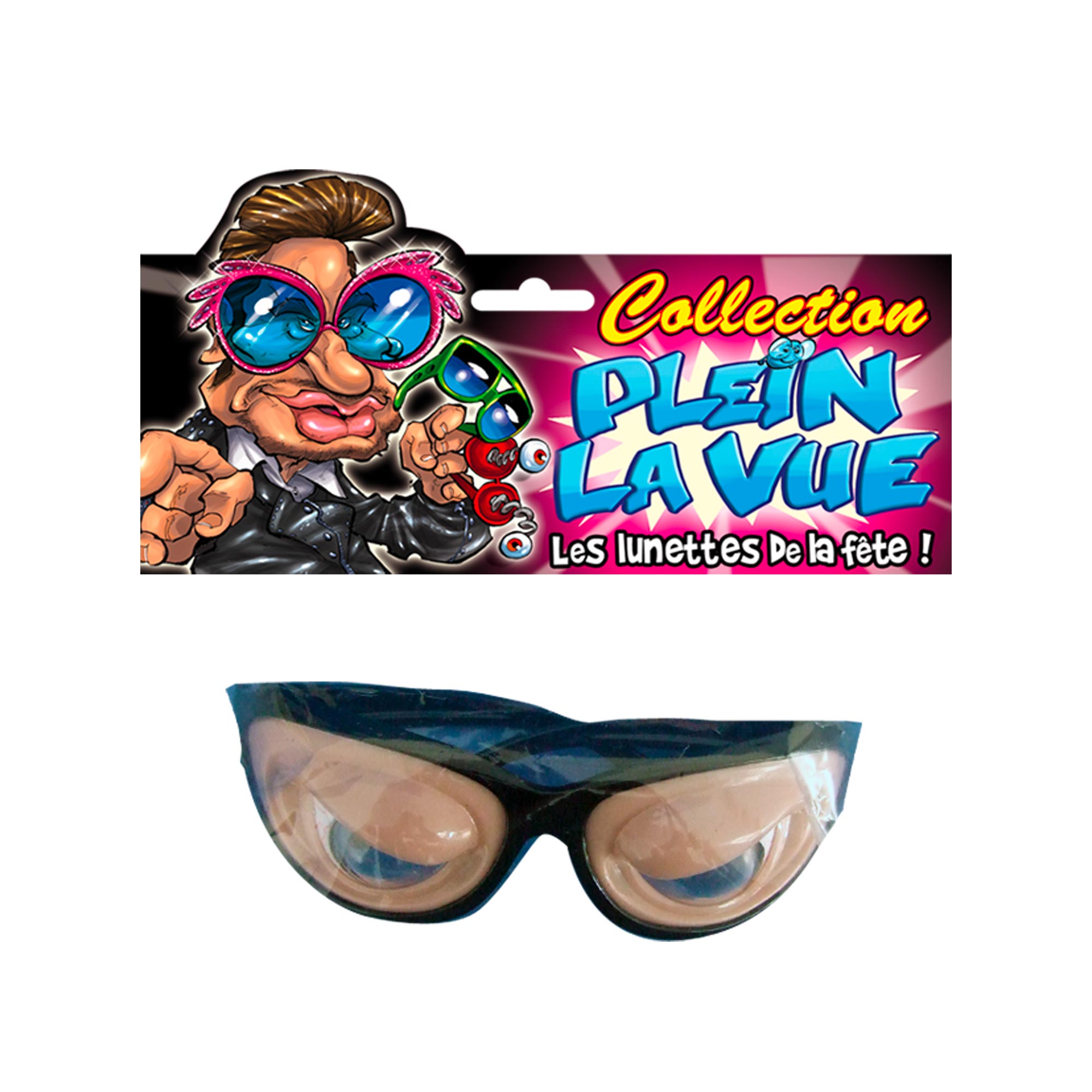 Lunettes yeux en colere