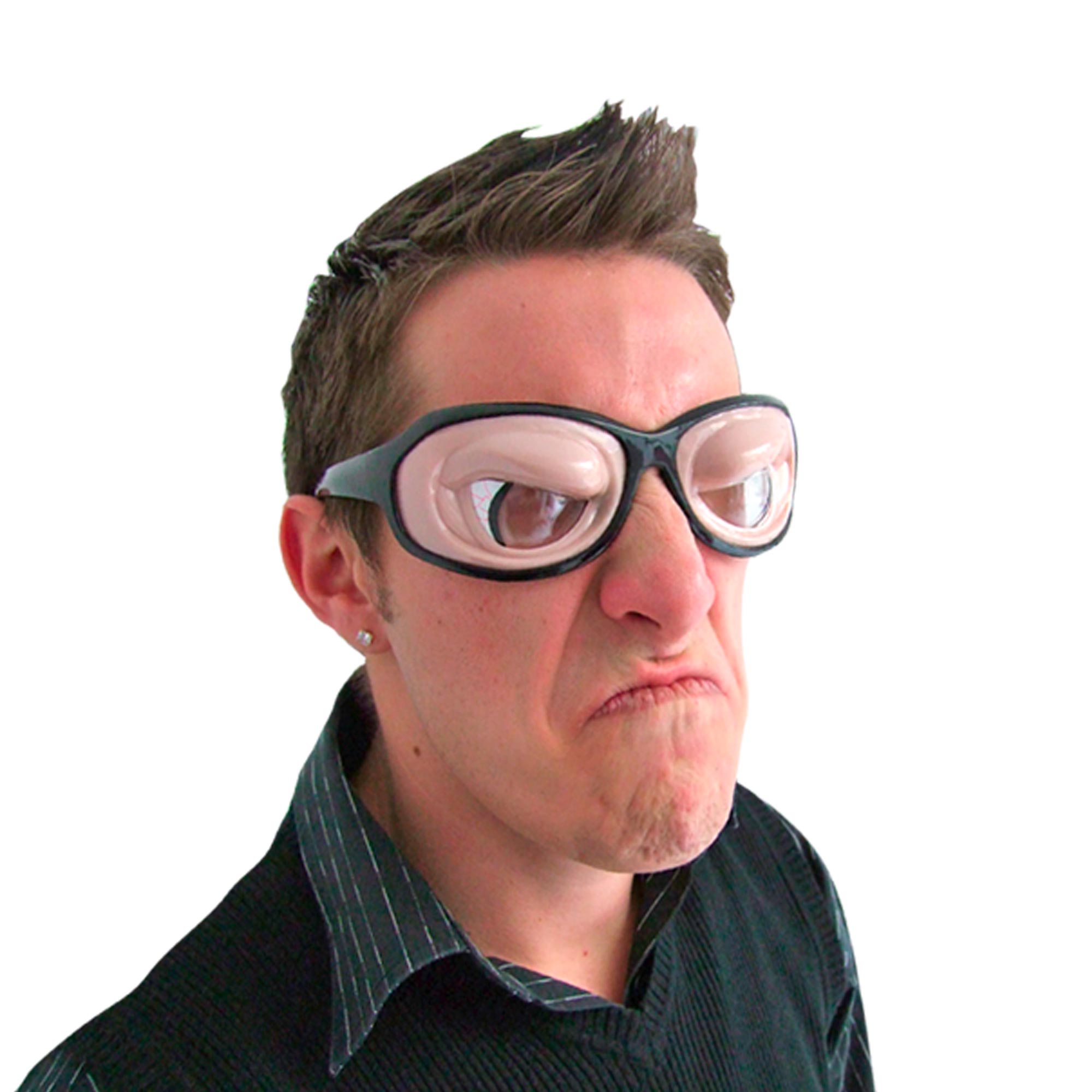 Lunettes yeux en colere