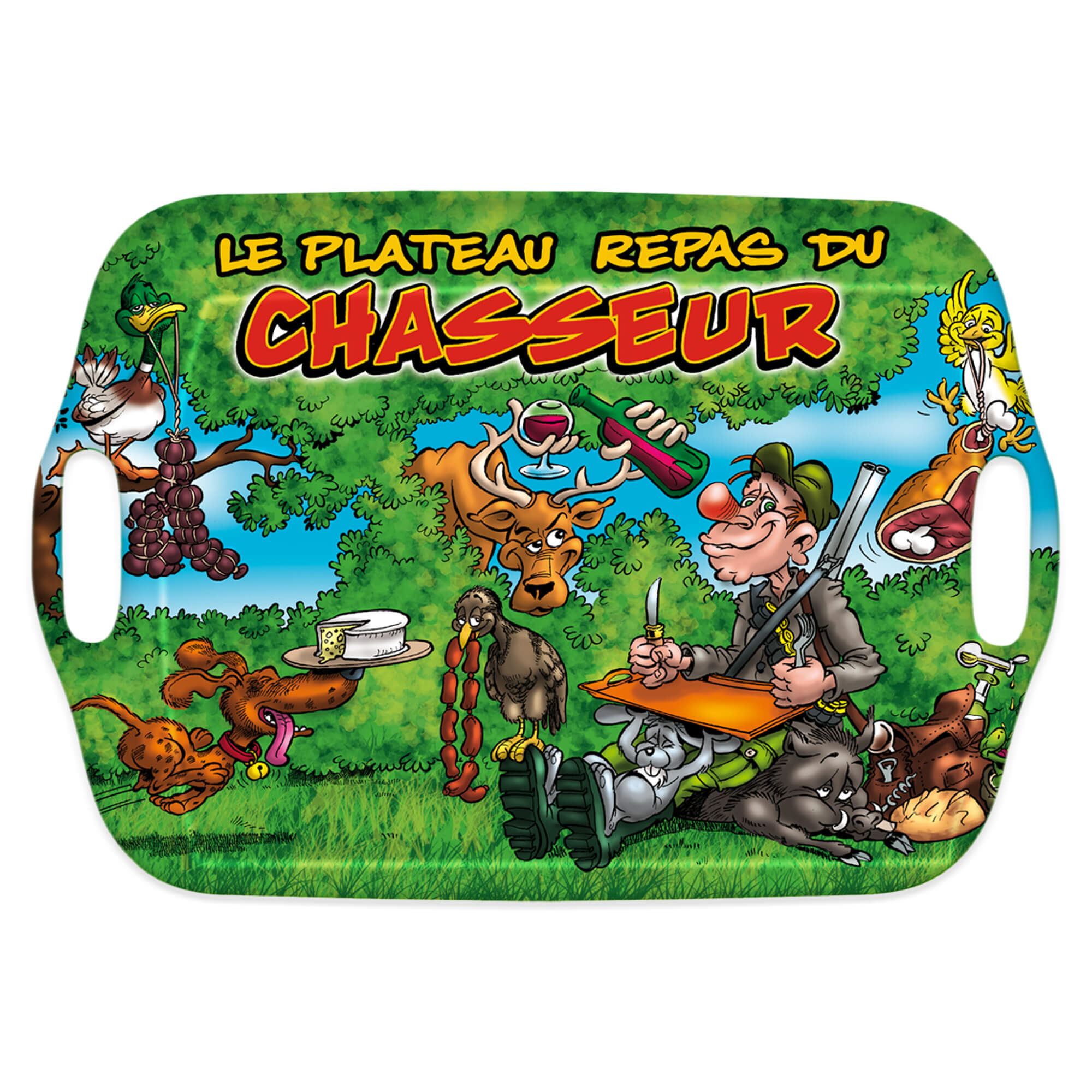 Plateau humo chasseur