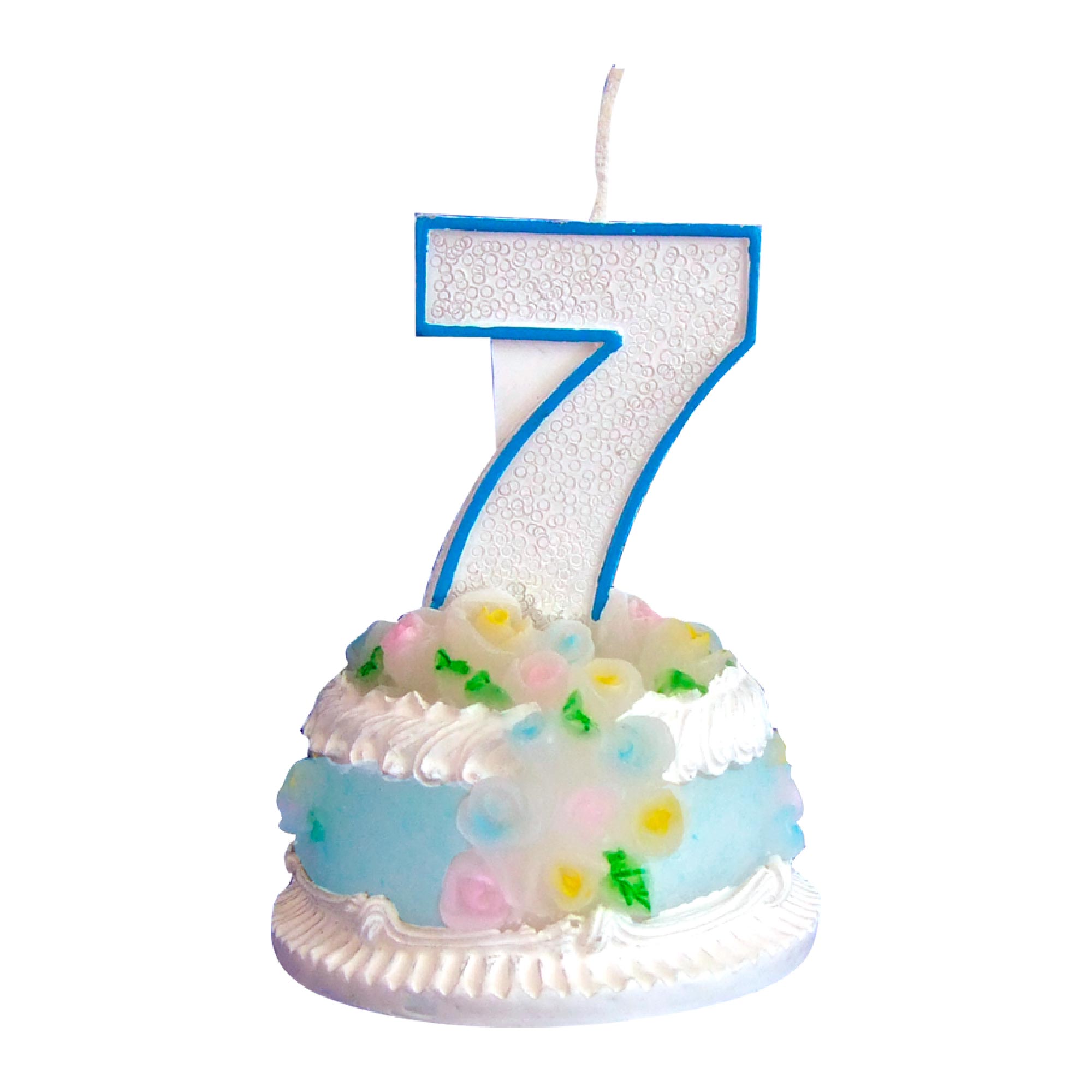 Bougie gateau numero 7