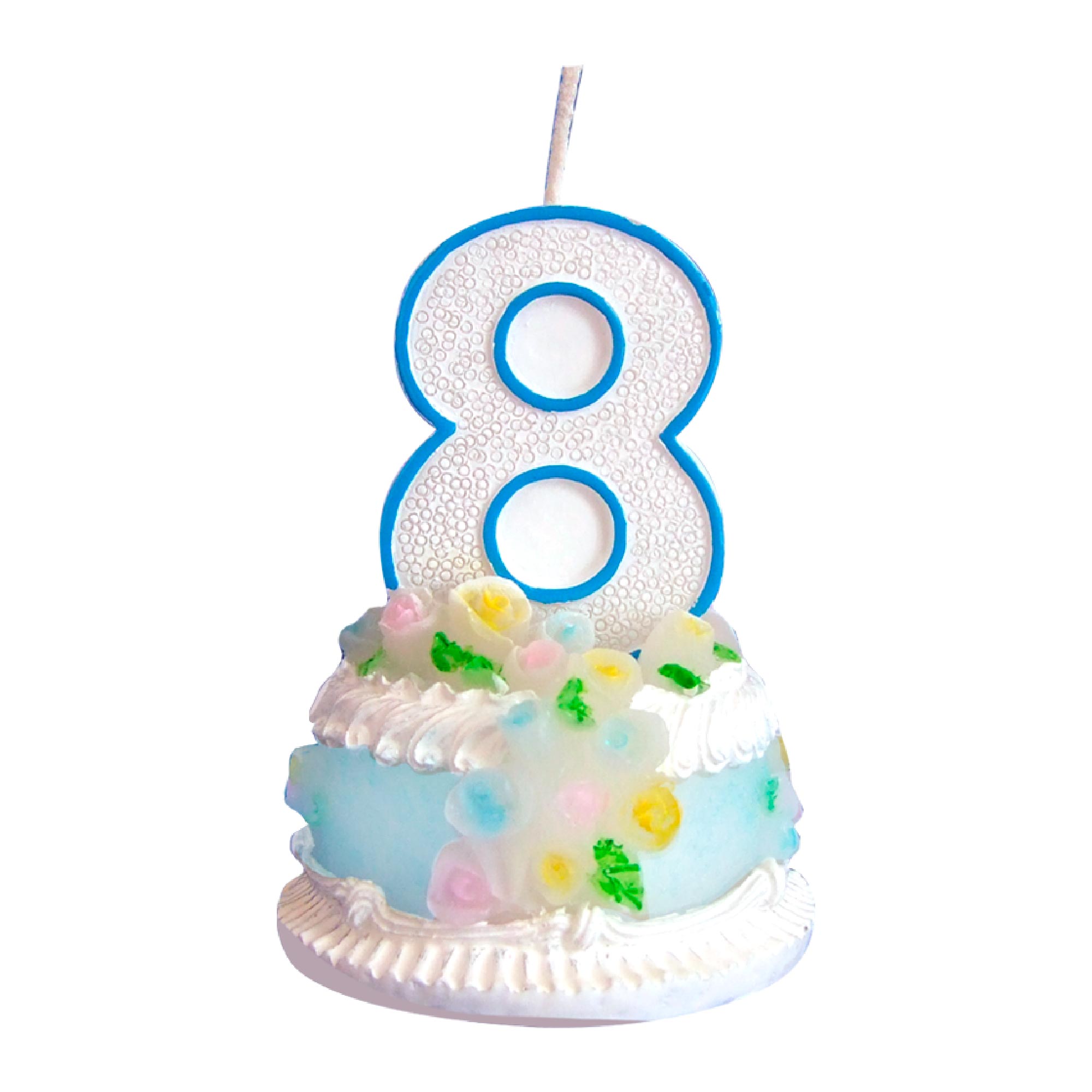 Bougie gateau numero 8