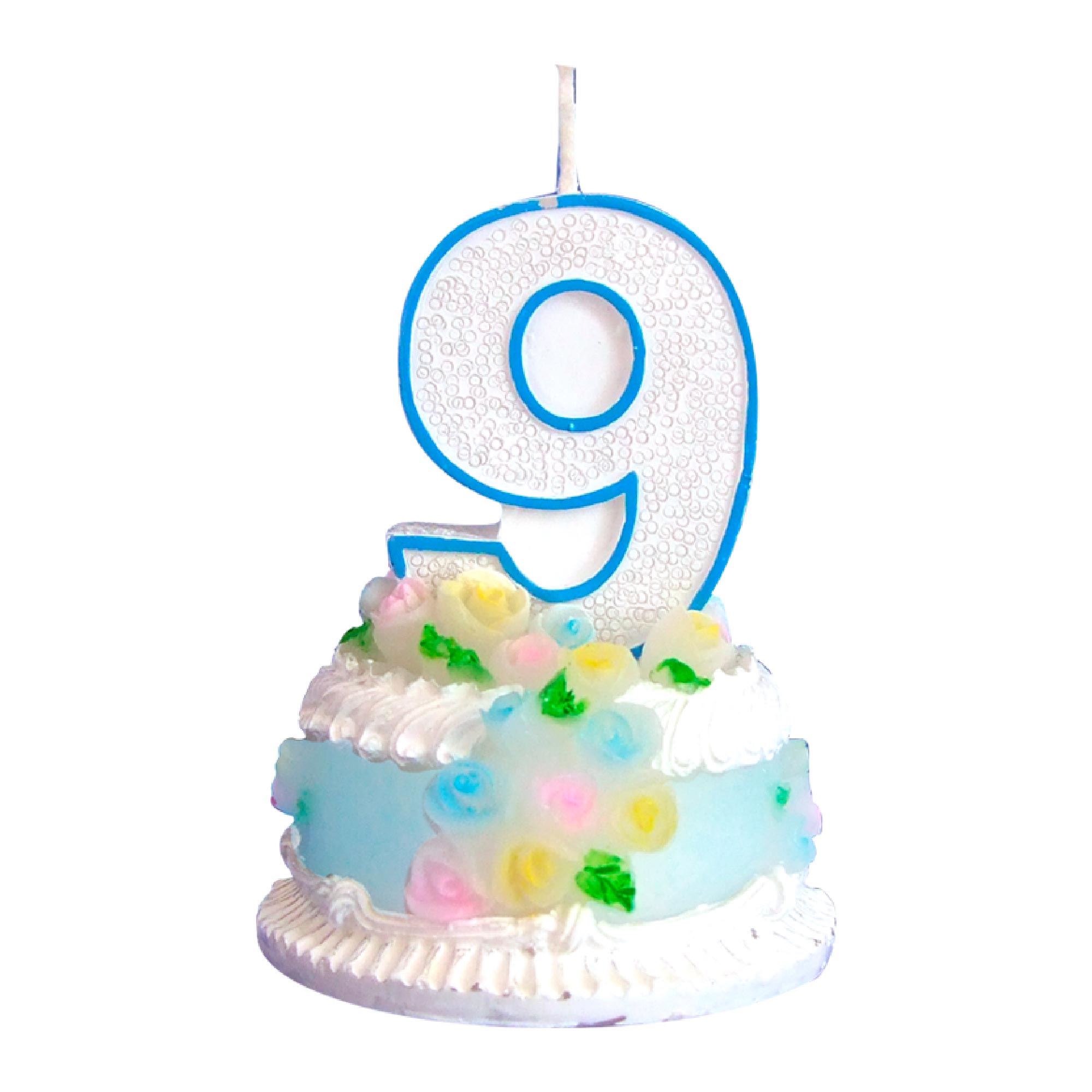 Bougie gateau numero 9