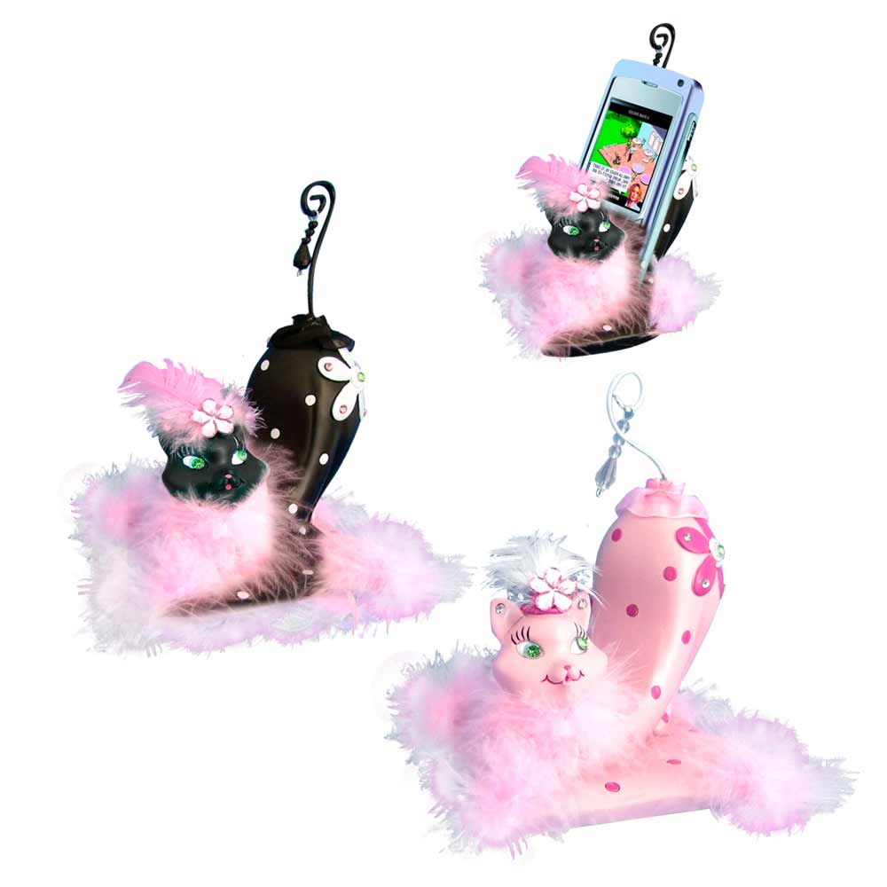 Porte telephone chat 2mods /2pcs