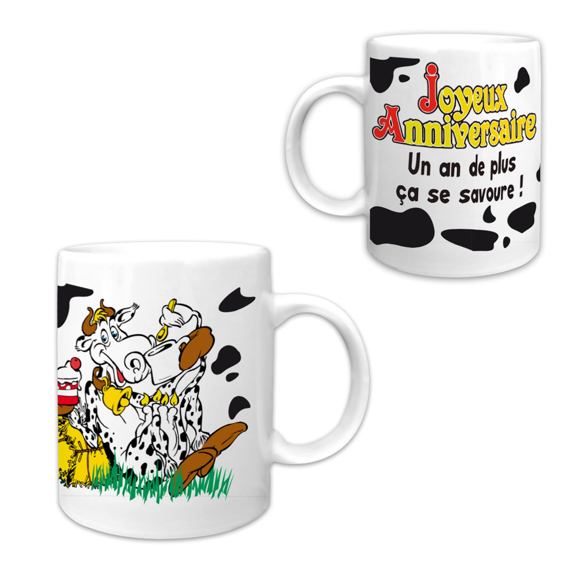 Mug sonore anniv vache
