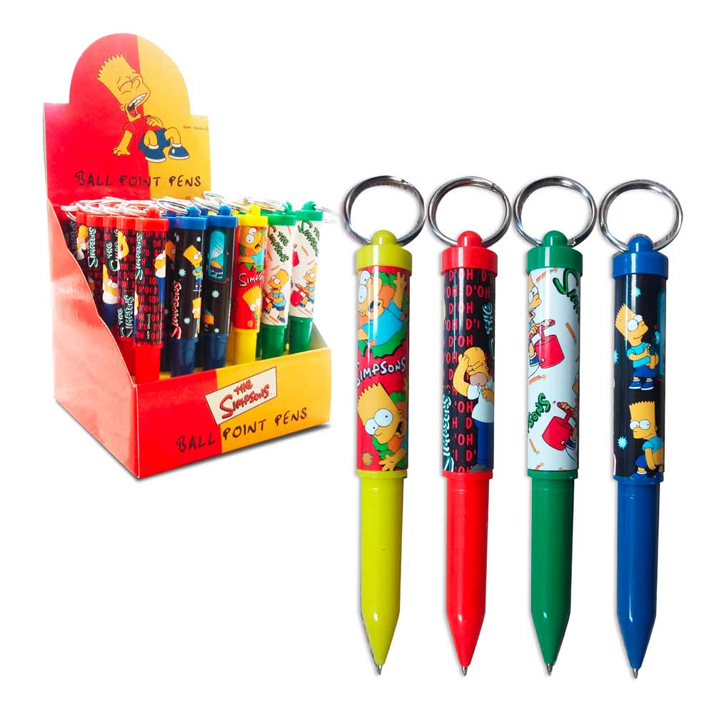 Stylo porte cle simpson