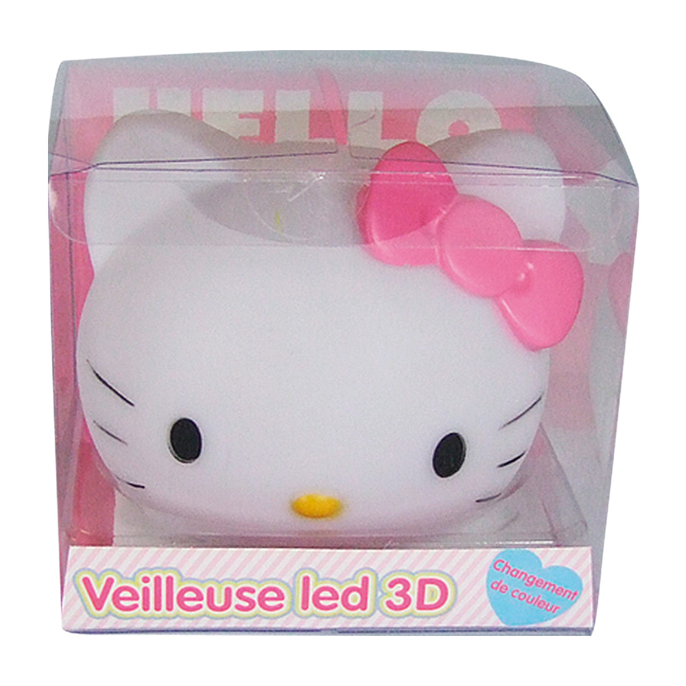 Lampe led veille hello kitty