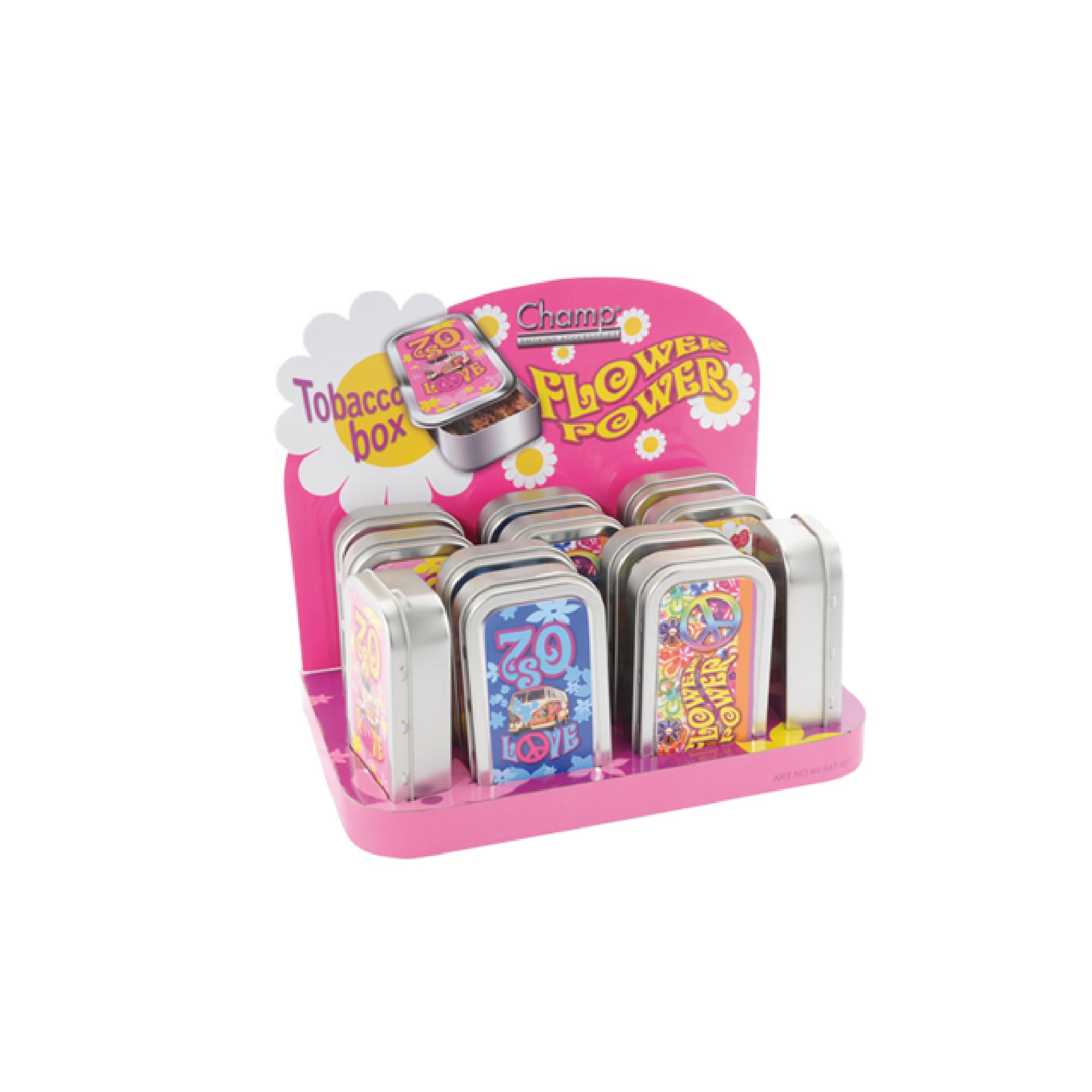 Boite tabac peace&love