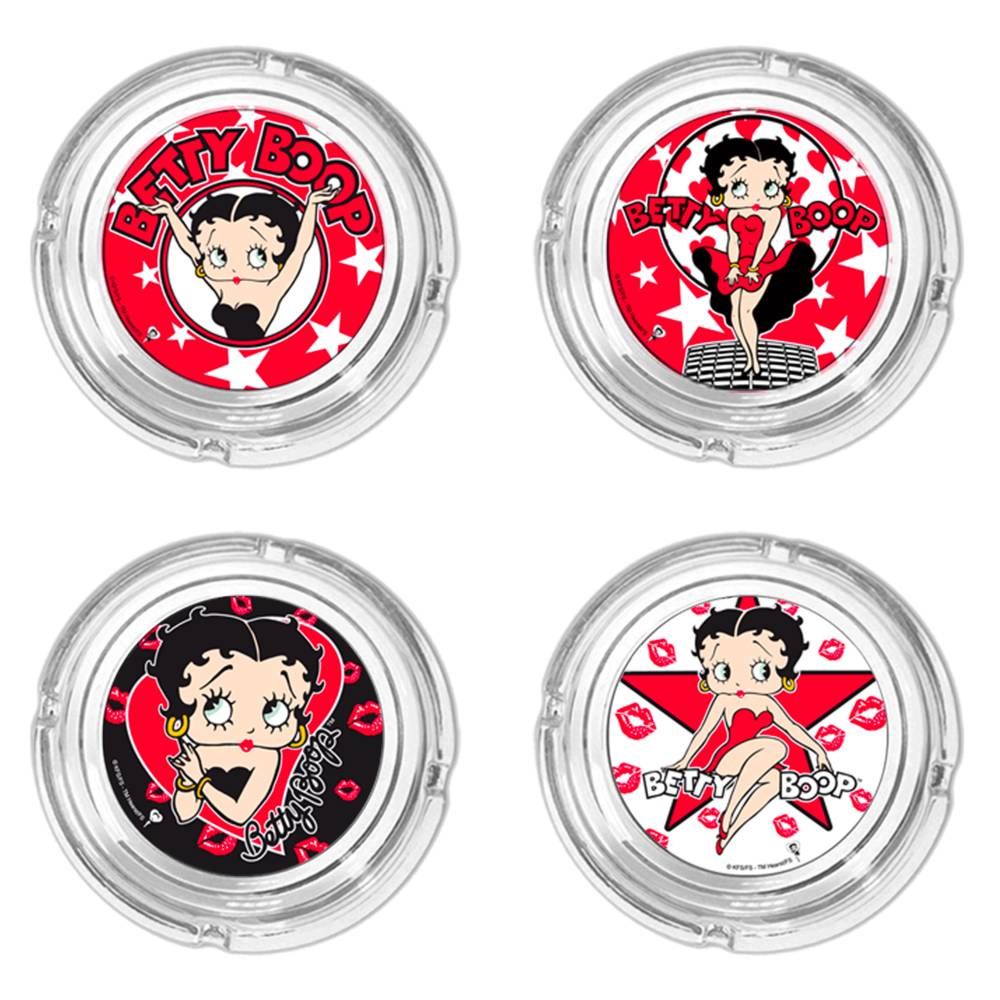 Cendrier betty boop 4mods /12pcs