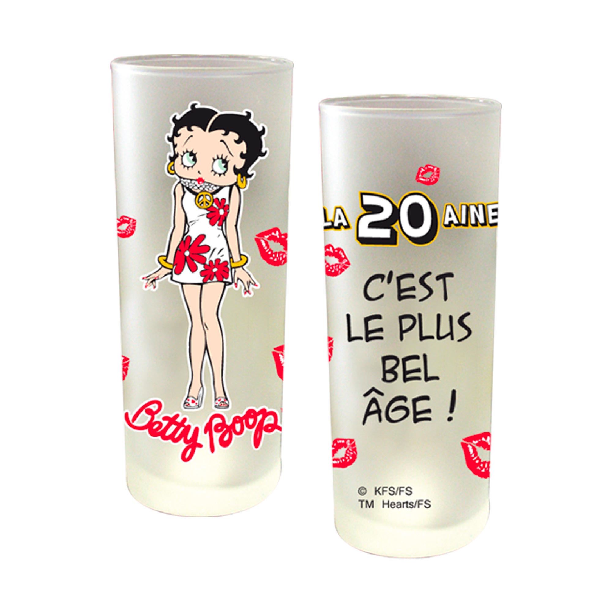Verre betty boop 20 aine