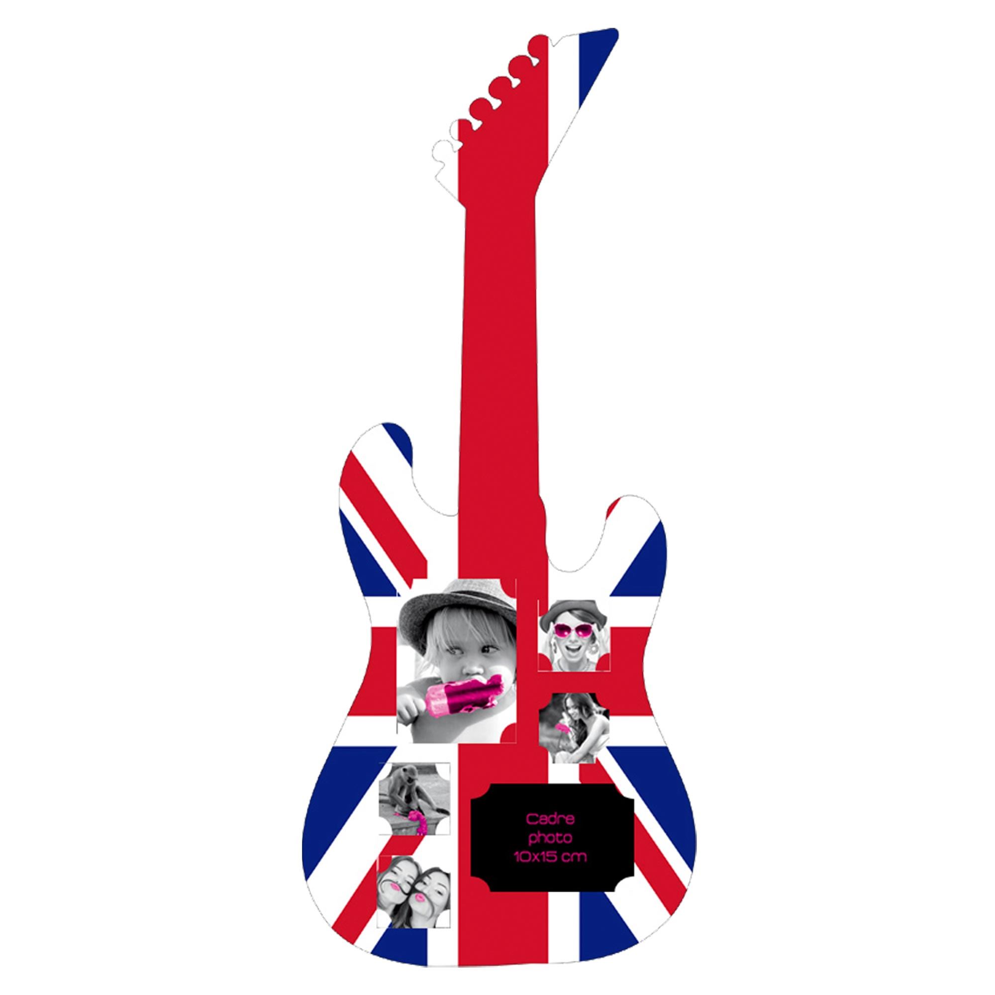 Sticker pele mele guitare