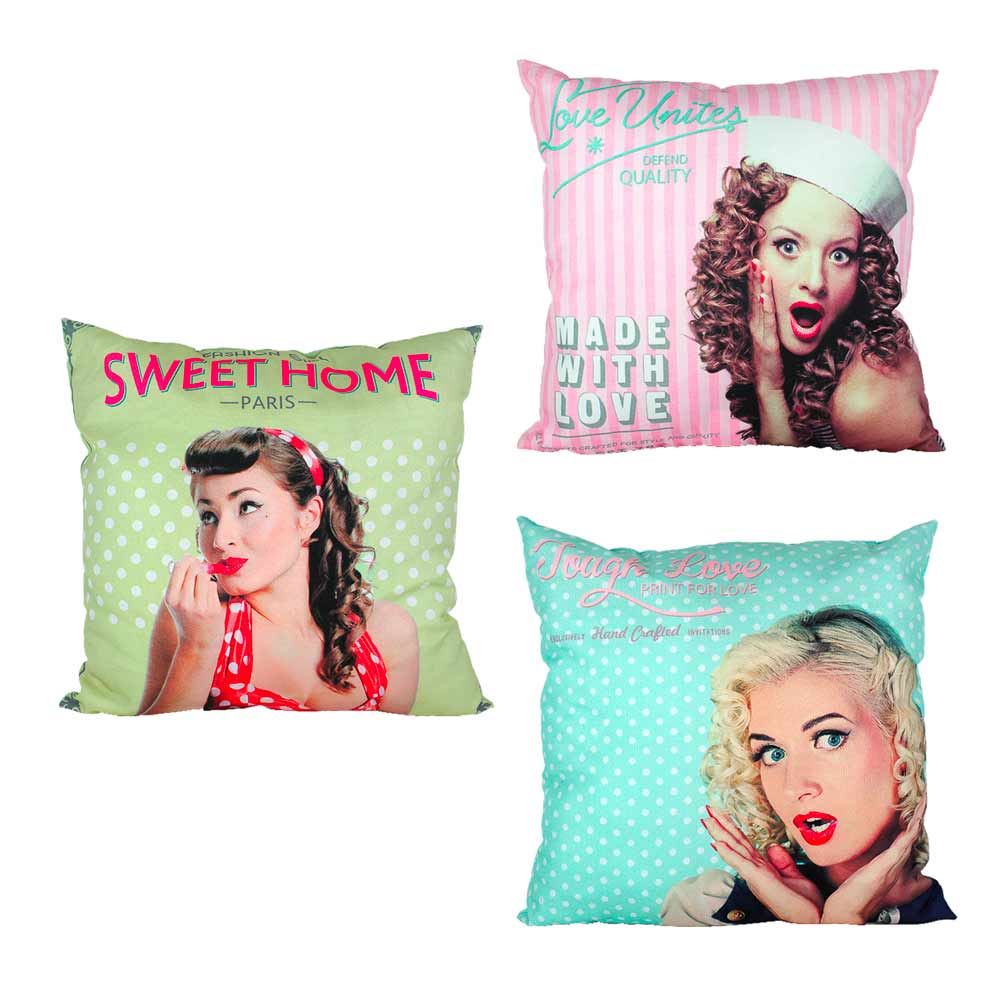 Coussin vintage 3mods /9pcs