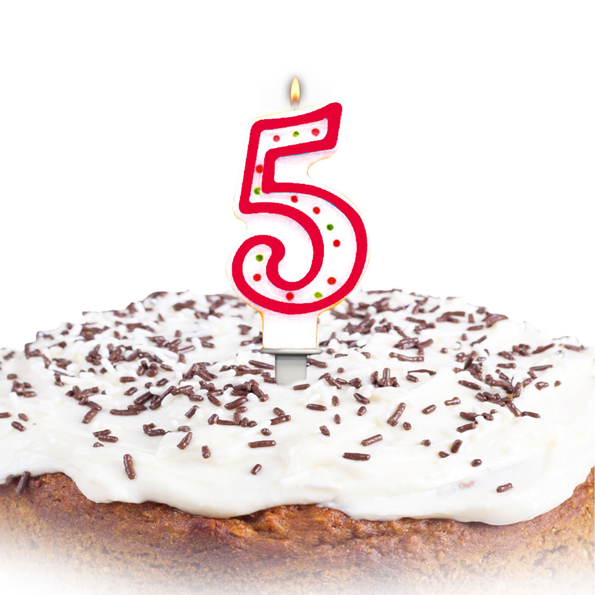 Bougie anniversaire 5
