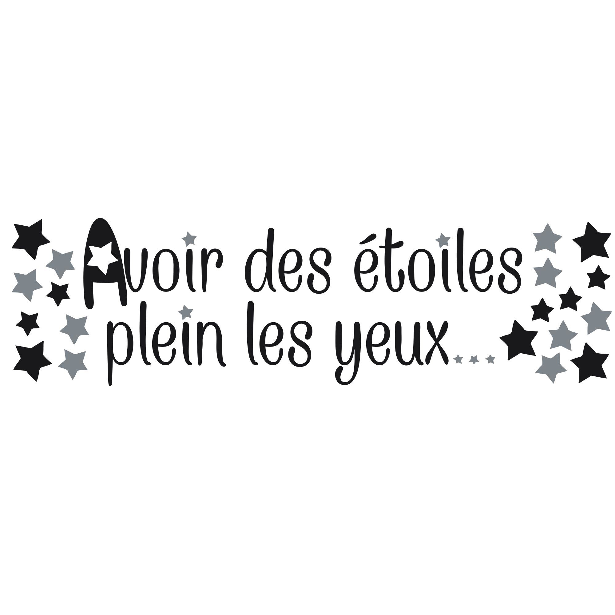 Sticker "avoir...les yeux"