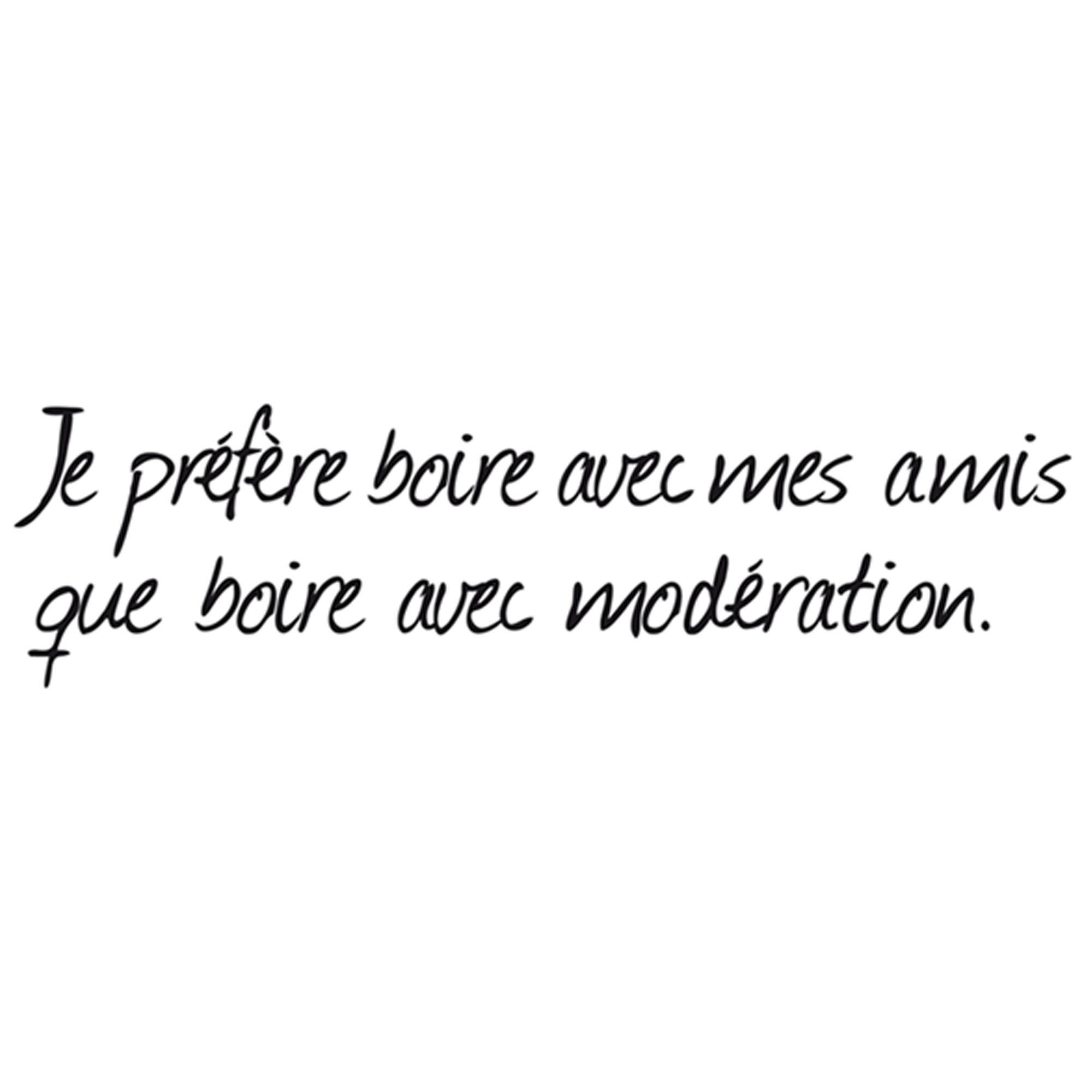 Sticker "je prefere...amis"
